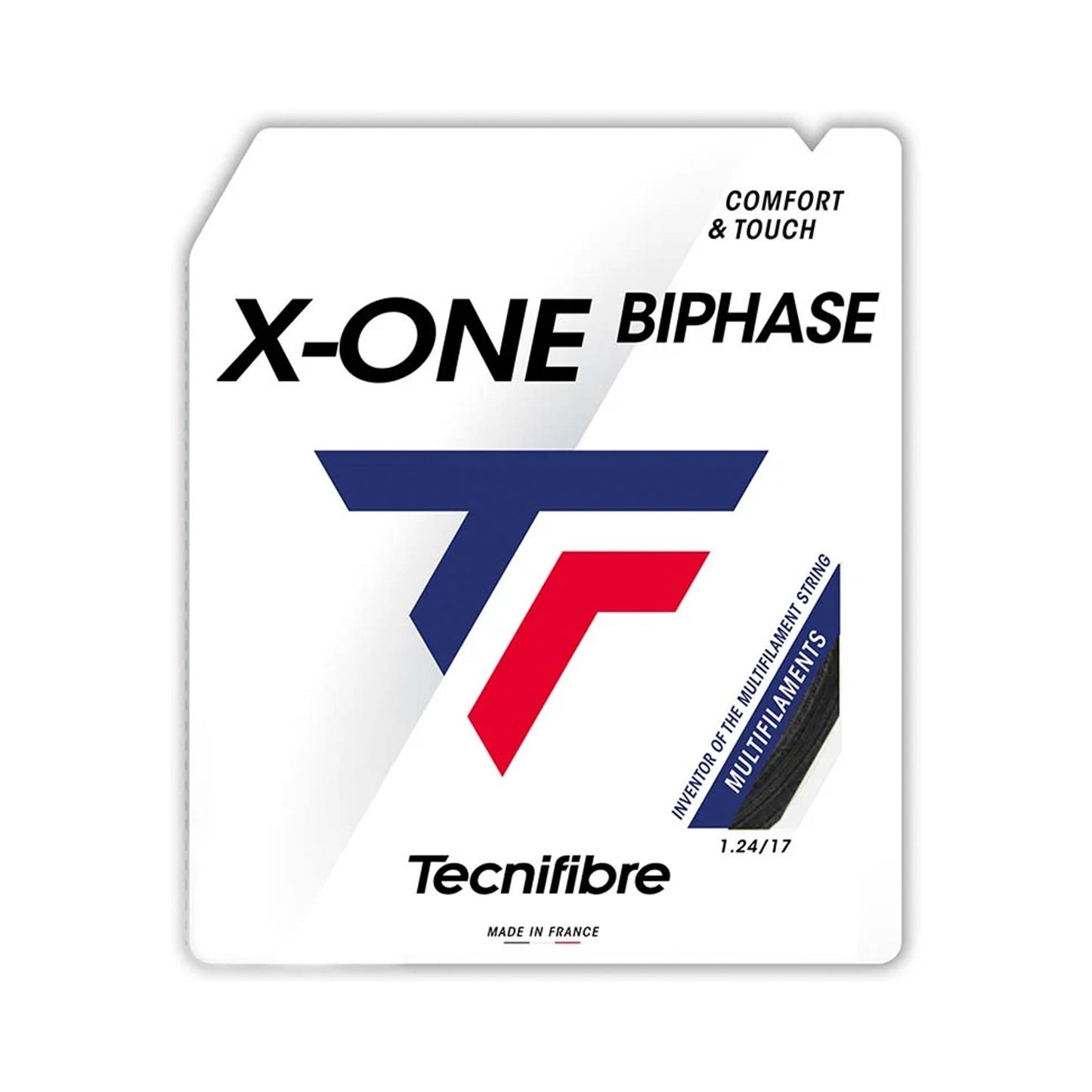 Tecnifibre X-One Biphase Set Di Corde 12,2m-Nero Tecnifibre X-One Biphase Set Di Corde 12,2m-Nero