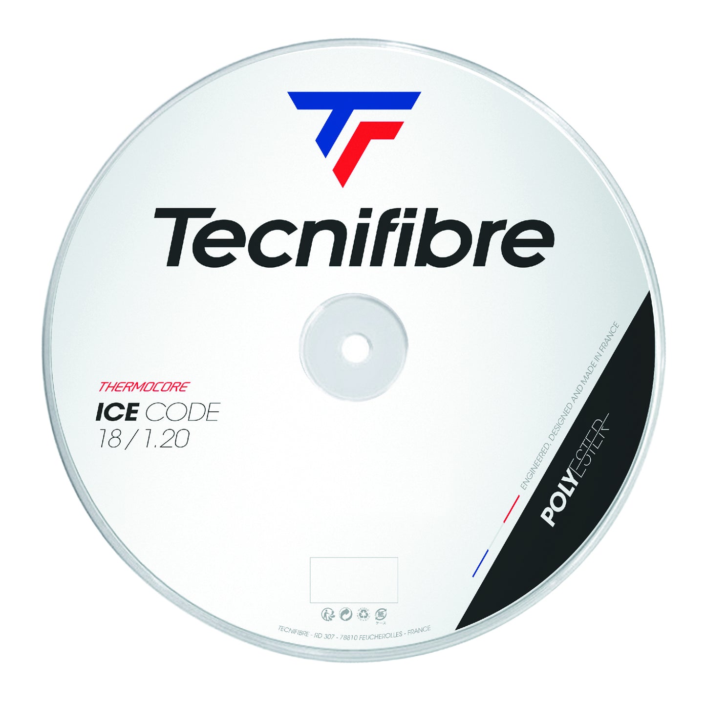 Tecnifibre Ice Code Rotolo Di Corde 200m-Bianco Tecnifibre Ice Code Rotolo Di Corde 200m-Bianco