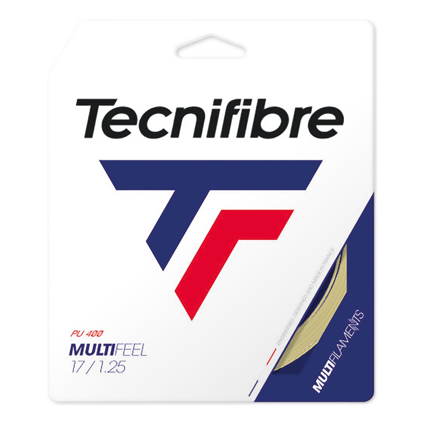 Tecnifibre Multifeel 12m Set Di Corde-Colori Naturali Tecnifibre Multifeel 12m Set Di Corde-Colori Naturali