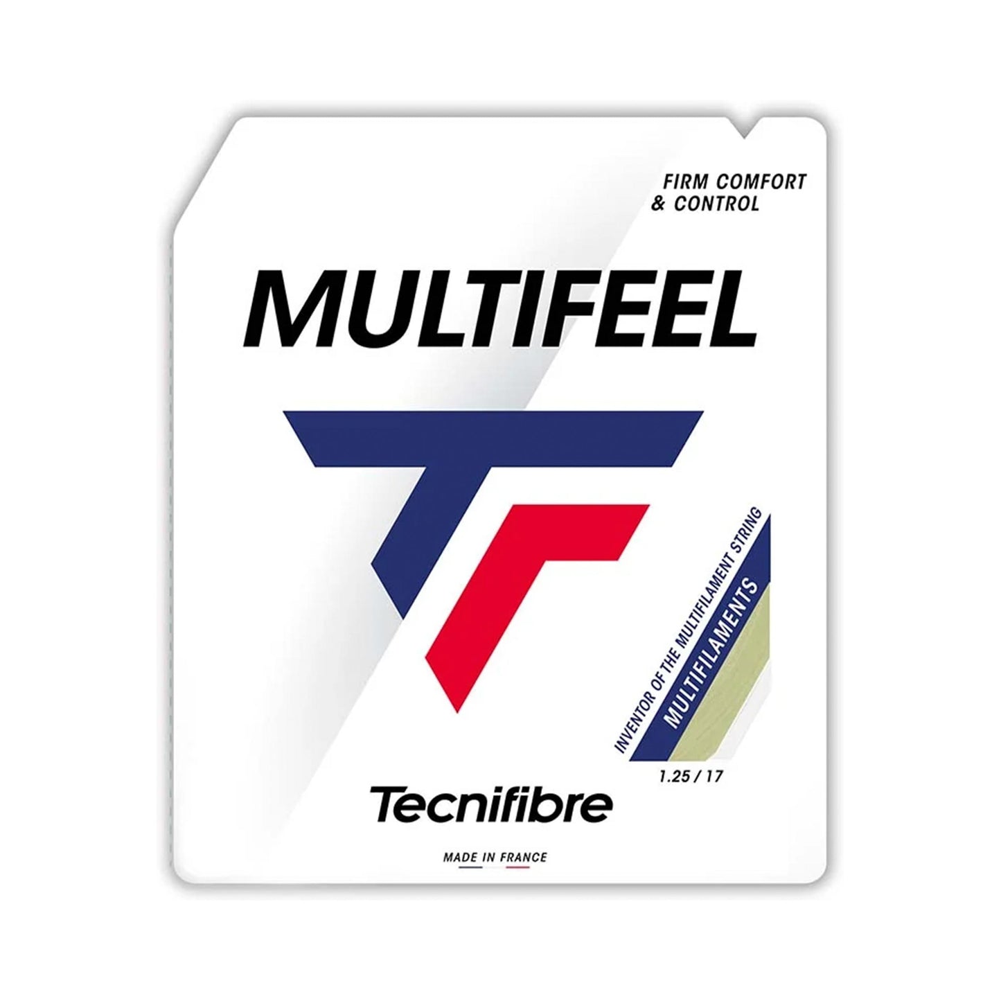 Tecnifibre Multifeel 12m Set Di Corde-Colori Naturali Tecnifibre Multifeel 12m Set Di Corde-Colori Naturali