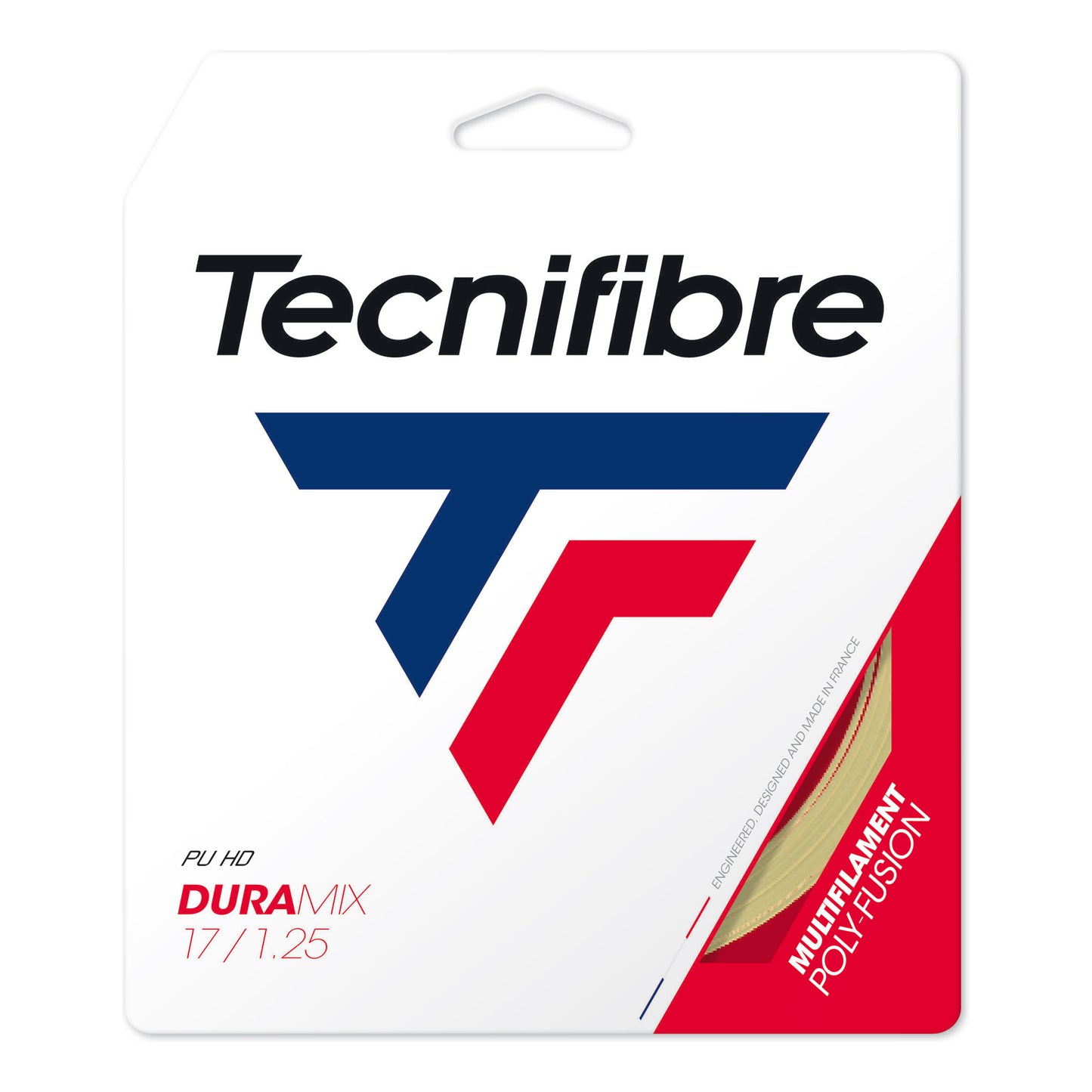 Tecnifibre Duramix HD 12m Set Di Corde-Colori Naturali Tecnifibre Duramix HD 12m Set Di Corde-Colori Naturali