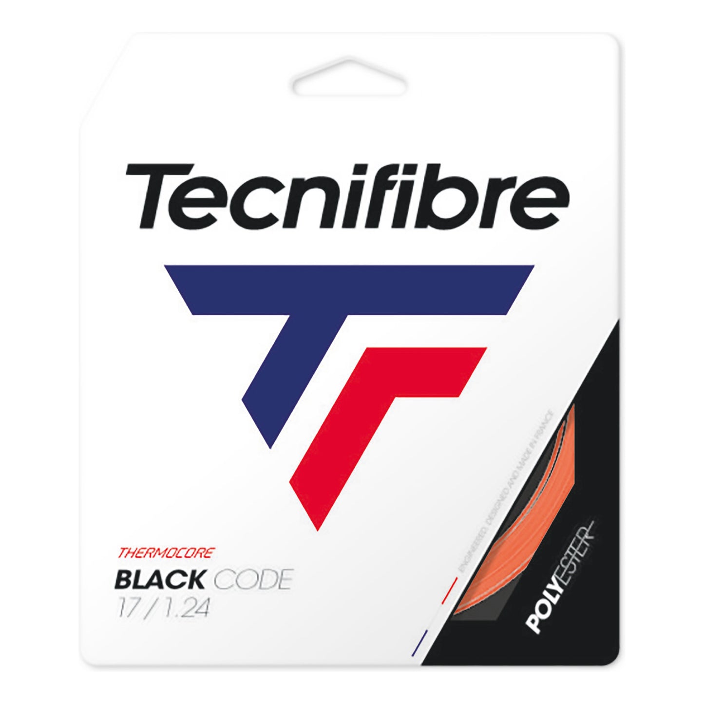 Tecnifibre Black Code 12m Set Di Corde-Arancione,Rosso Tecnifibre Black Code 12m Set Di Corde-Arancione,Rosso