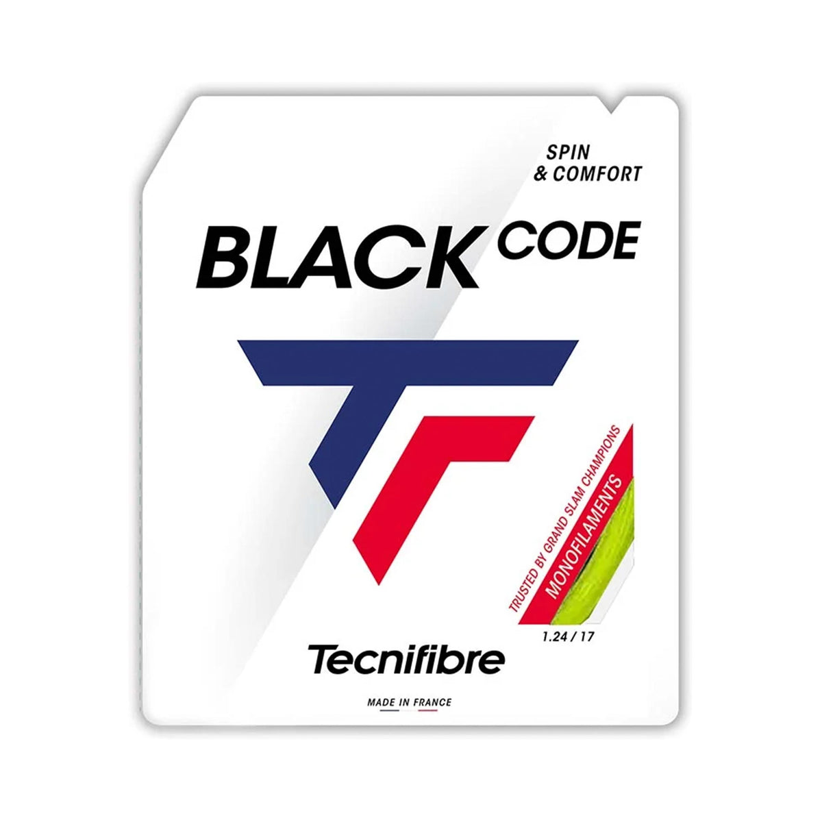Tecnifibre Black Code 12m Set Di Corde-Lime Tecnifibre Black Code 12m Set Di Corde-Lime