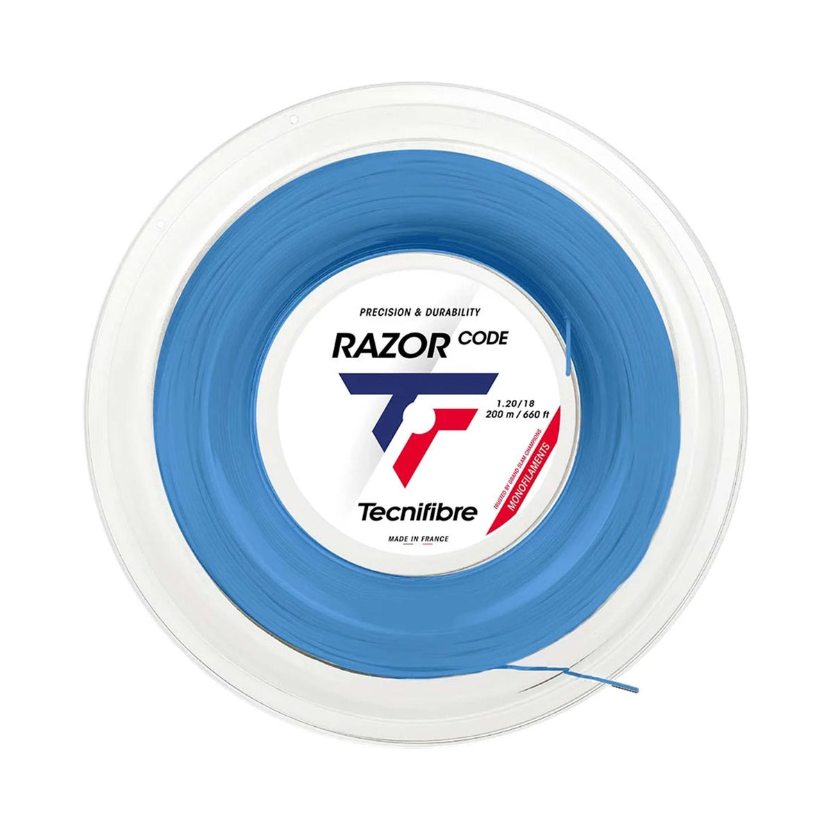 Tecnifibre Razor Code 200m Rotolo Di Corde-Blu Tecnifibre Razor Code 200m Rotolo Di Corde-Blu
