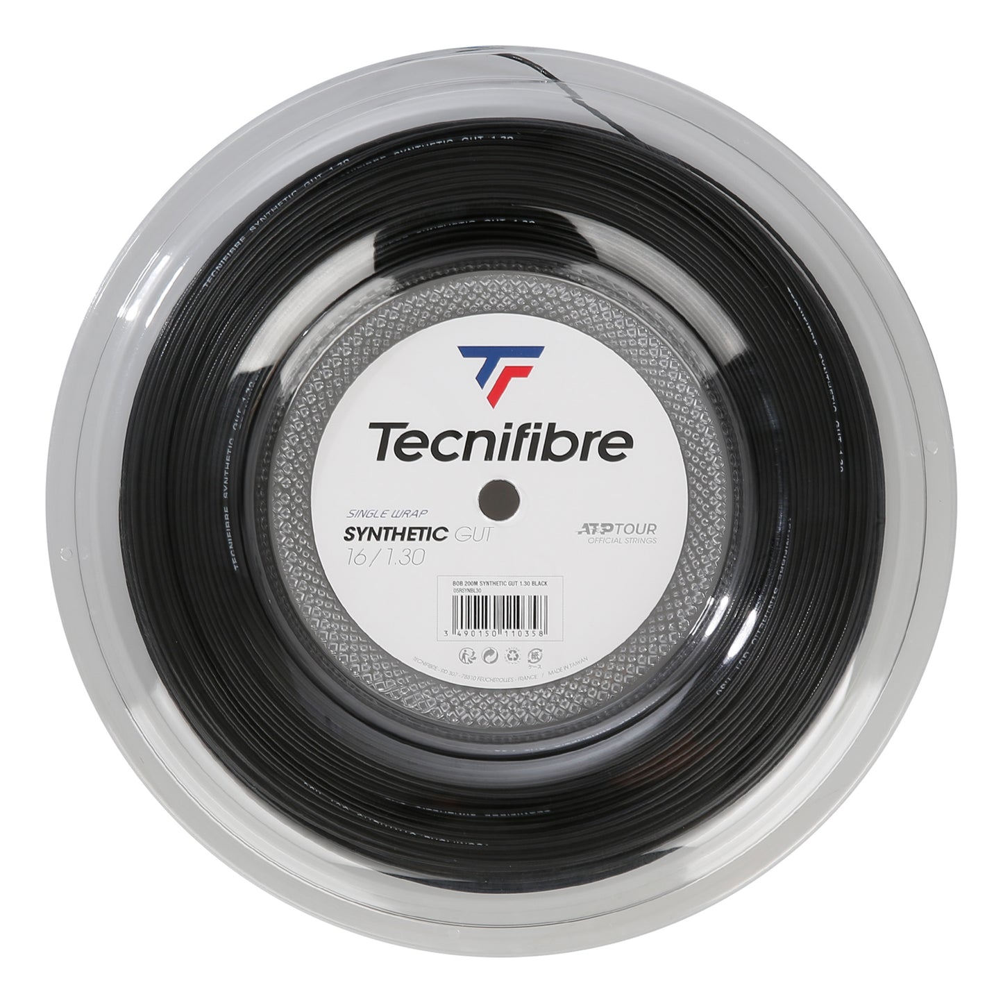 Tecnifibre Synthetic Gut 200m Rotolo Di Corde-Nero Tecnifibre Synthetic Gut 200m Rotolo Di Corde-Nero