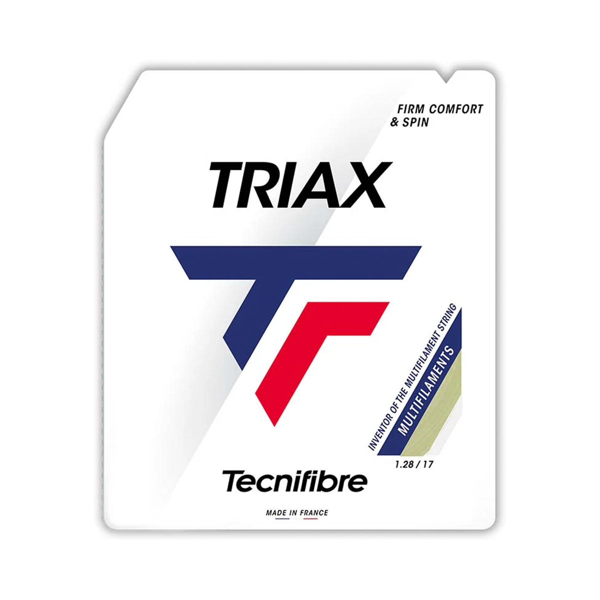 Tecnifibre Triax Set Di Corde 12m-Colori Naturali Tecnifibre Triax Set Di Corde 12m-Colori Naturali