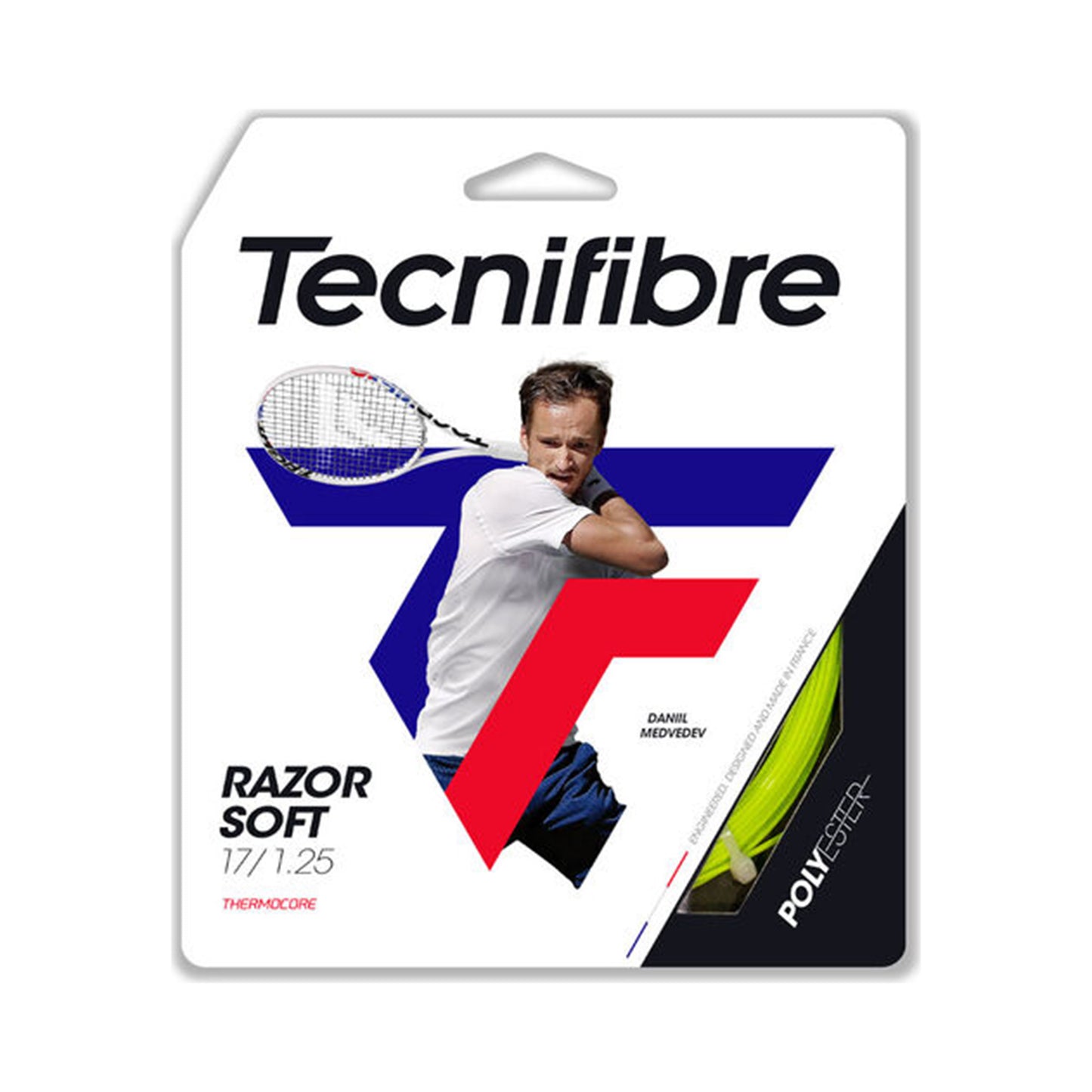 Tecnifibre Razor Soft 12m Set Di Corde-Lime Tecnifibre Razor Soft 12m Set Di Corde-Lime