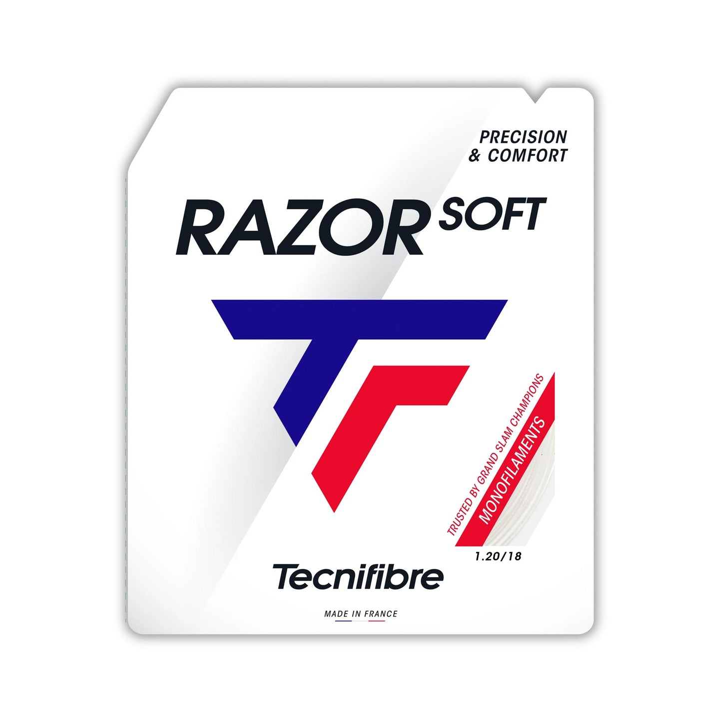 Tecnifibre Razor Soft 12m Set Di Corde-Bianco Tecnifibre Razor Soft 12m Set Di Corde-Bianco