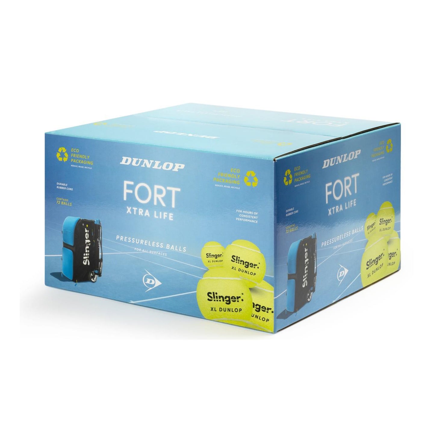Dunlop Fort Xtra Life Slinger Scatola da 72 Dunlop Fort Xtra Life Slinger Scatola da 72