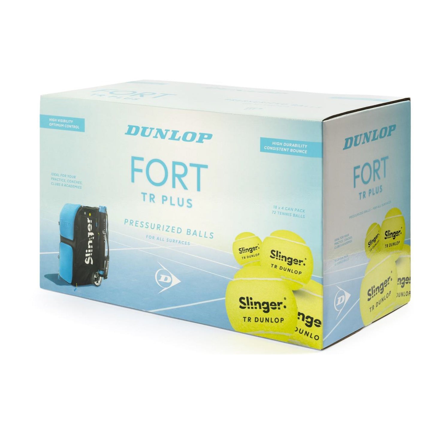 Dunlop Fort TR Plus Slinger Scatola Da 72 Dunlop Fort TR Plus Slinger Scatola Da 72