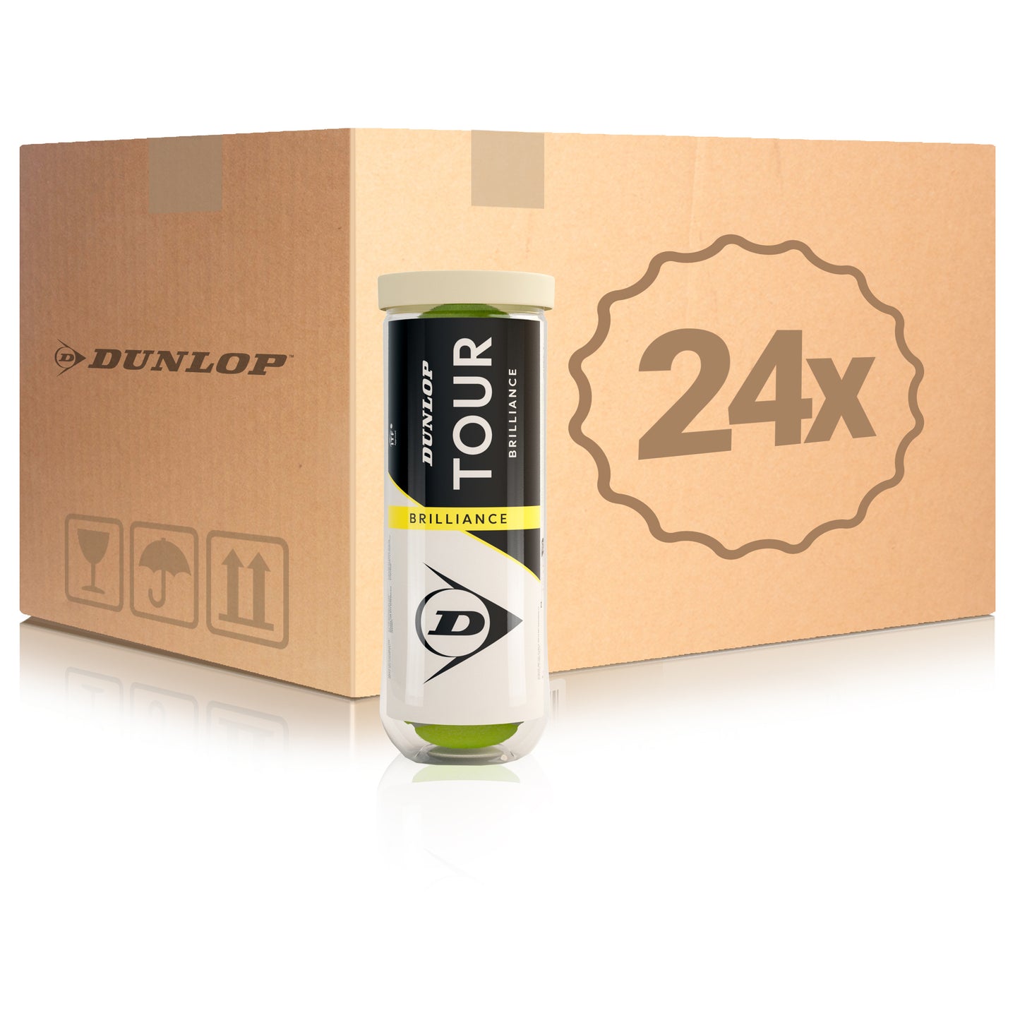Dunlop 24 tubi da 3 Tour Brilliance Dunlop 24 tubi da 3 Tour Brilliance