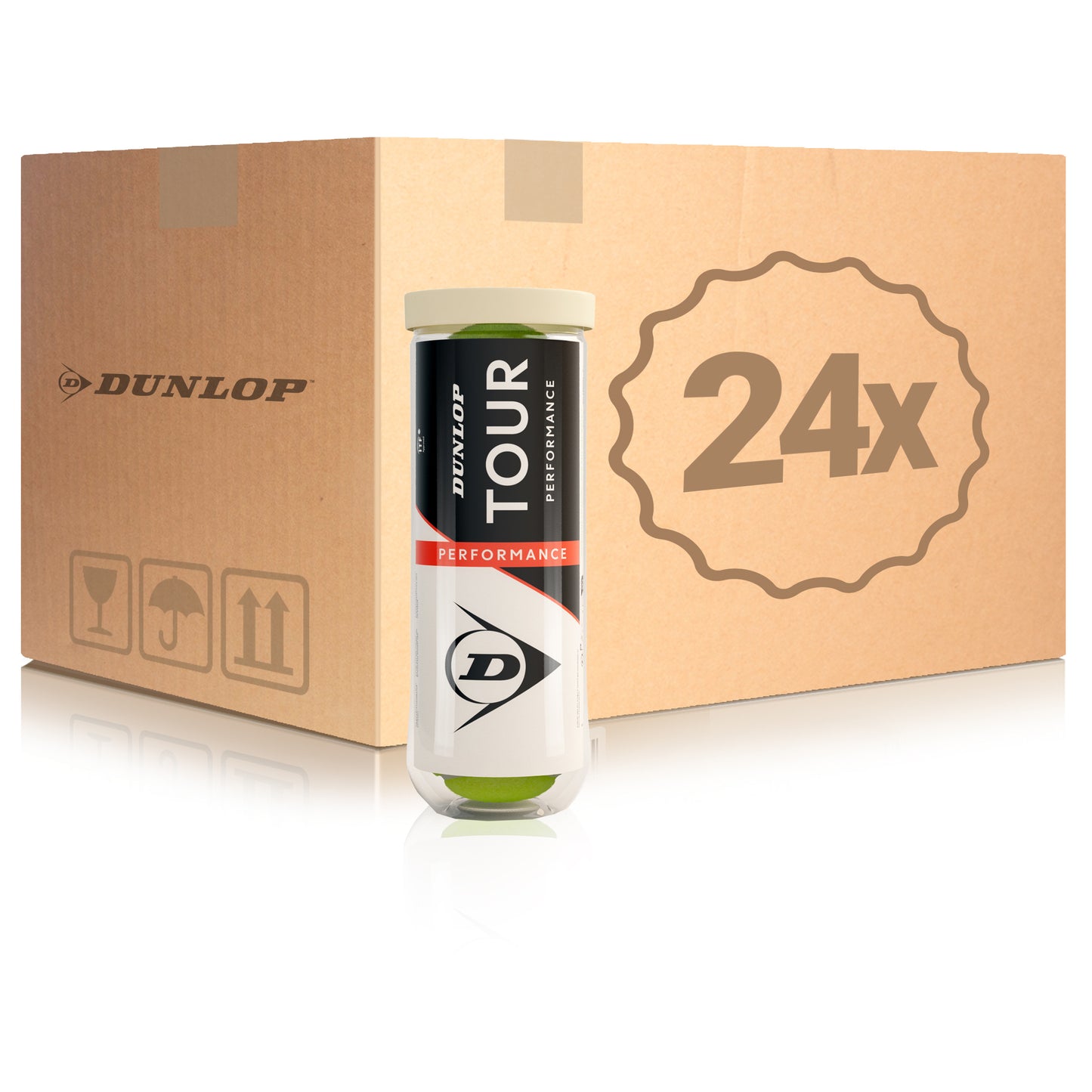 Dunlop 24 tubi da 3 Tour Performance Dunlop 24 tubi da 3 Tour Performance