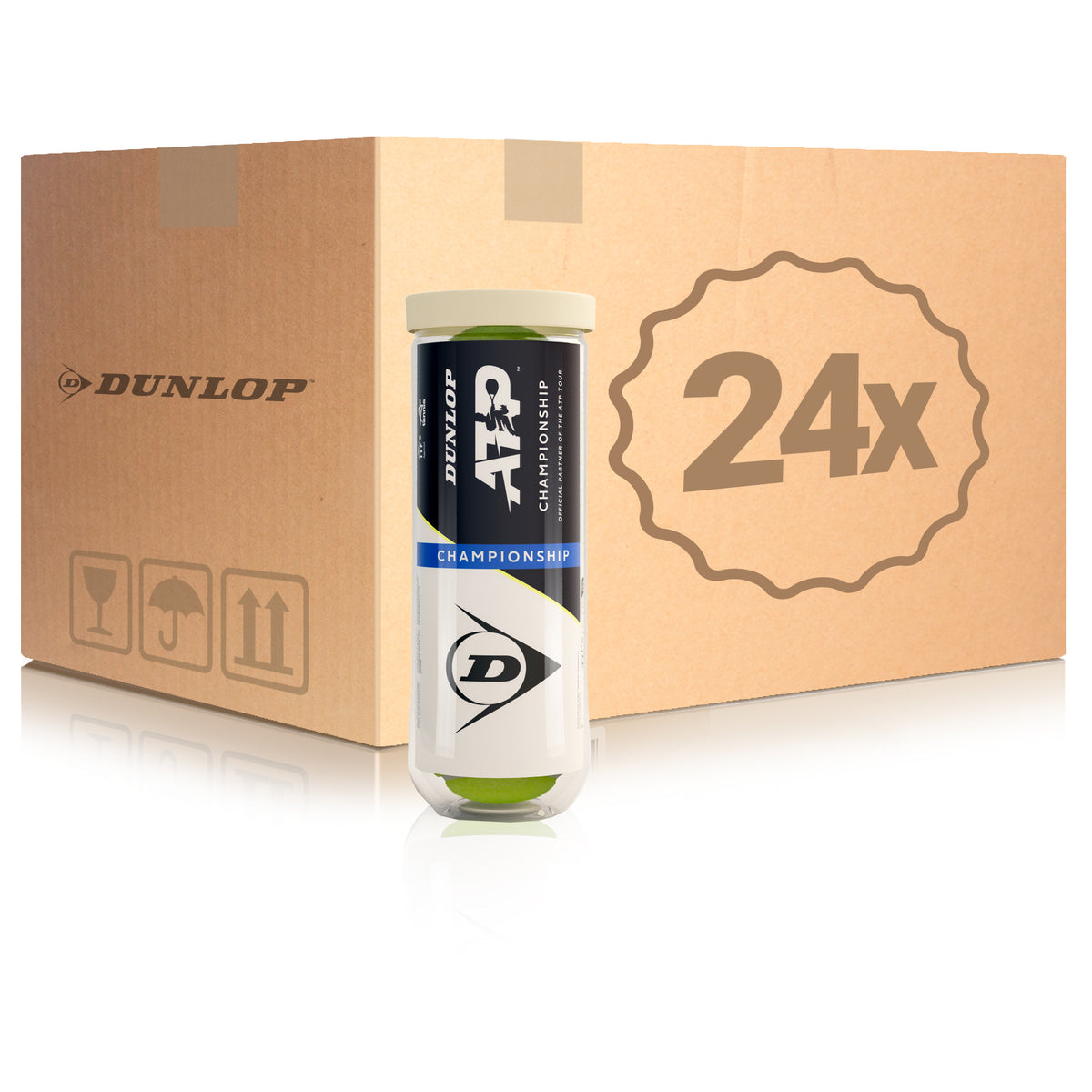 Dunlop 24 tubi da 3 ATP Championship Dunlop 24 tubi da 3 ATP Championship