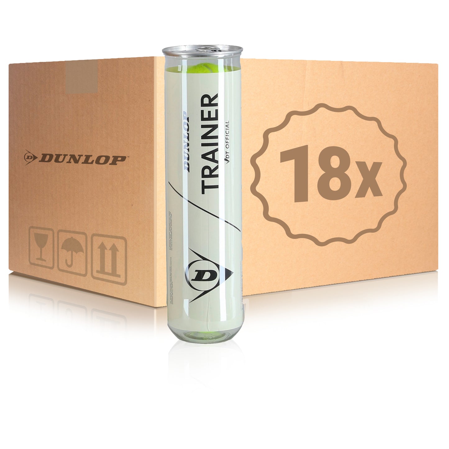 Dunlop 18 tubi da 4 Dunlop Trainer VDT Dunlop 18 tubi da 4 Dunlop Trainer VDT