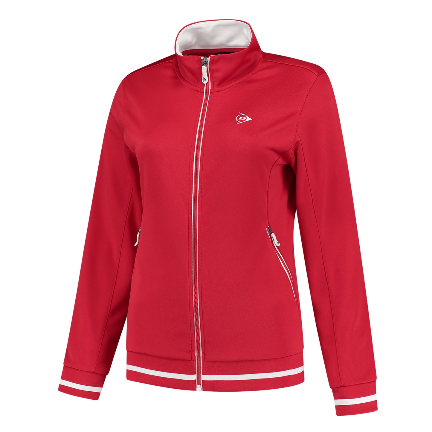 Dunlop Knitted Giacca Da Allenamento Donna-Rosso Dunlop Knitted Giacca Da Allenamento Donna-Rosso