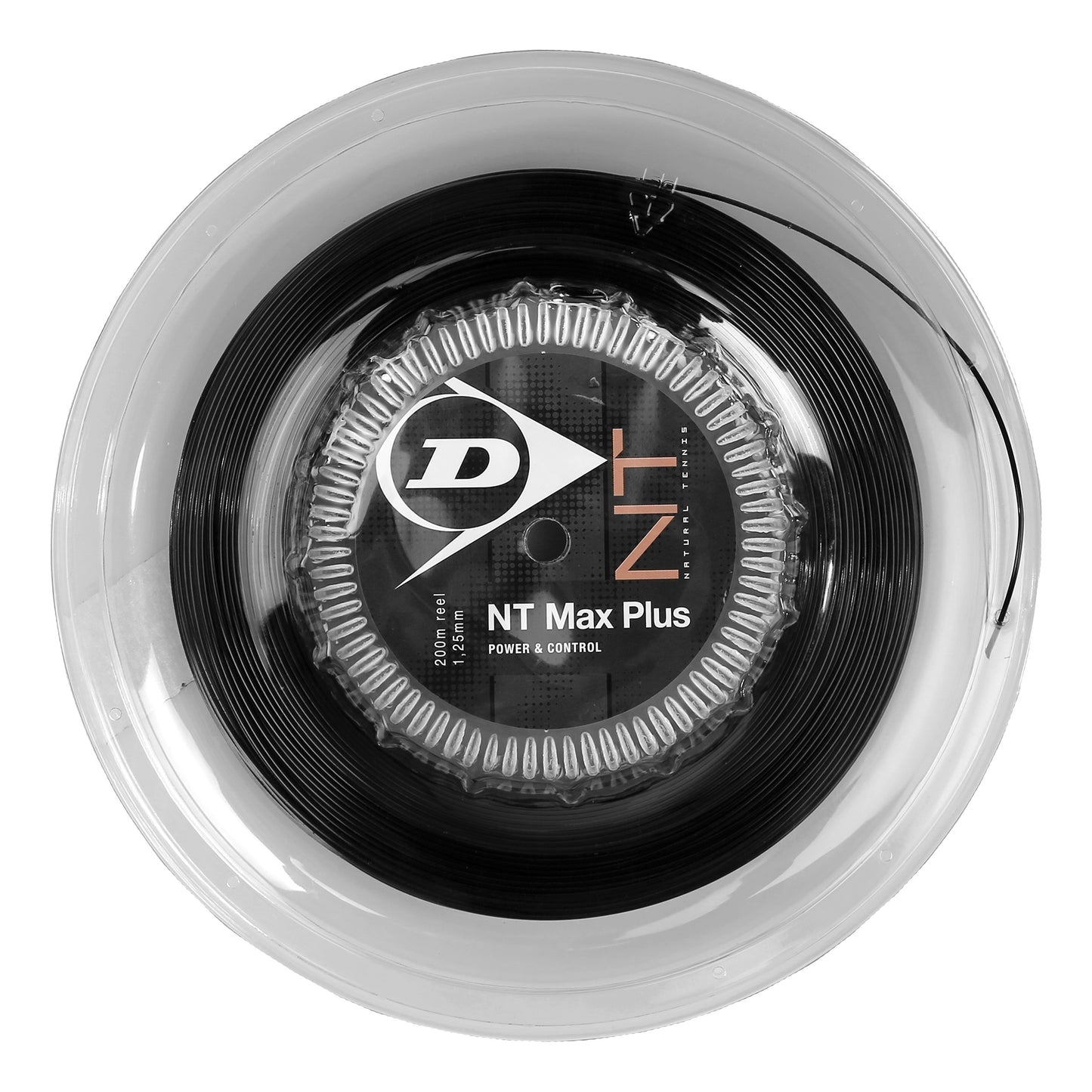 Dunlop NT Max Plus Rotolo di corde 200m - antracite Dunlop NT Max Plus Rotolo di corde 200m - antracite