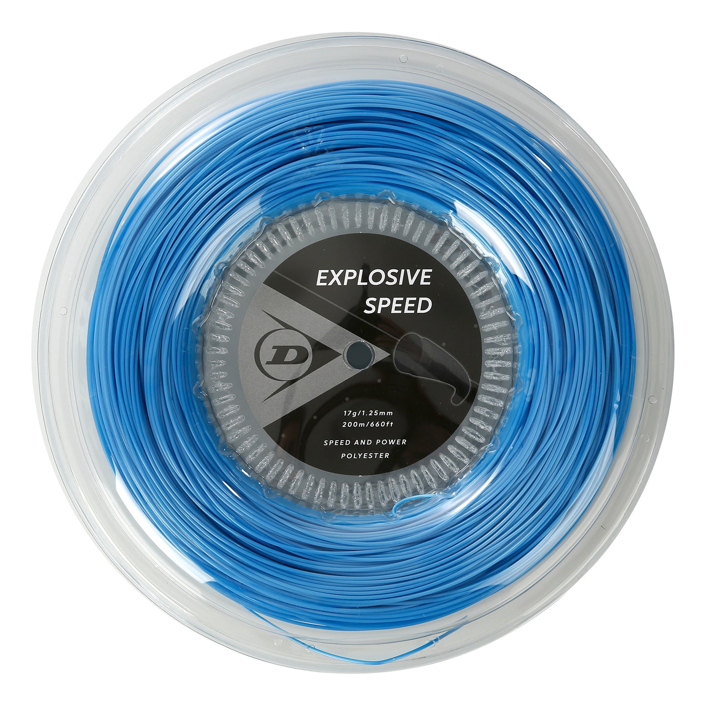 Dunlop Explosive Speed Rotolo Di Corde 200m-Blu Dunlop Explosive Speed Rotolo Di Corde 200m-Blu
