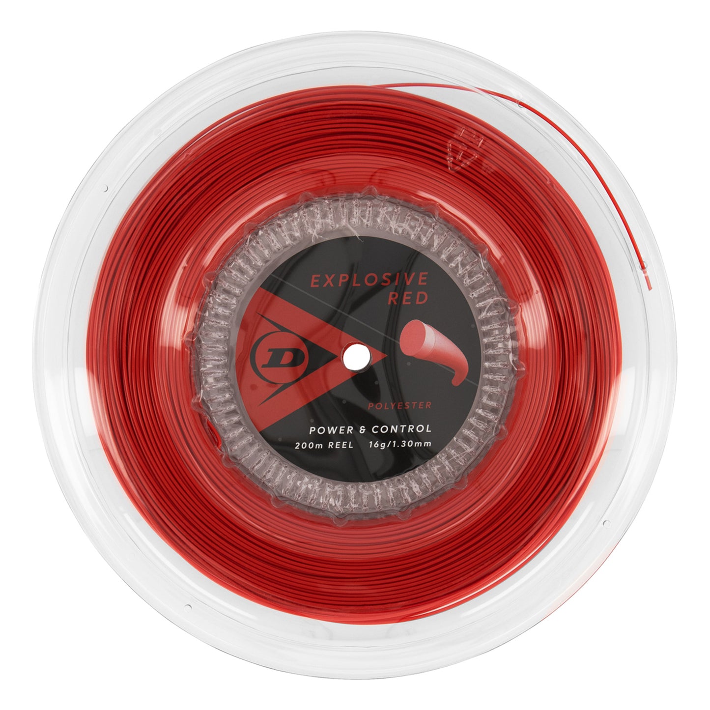 Dunlop Explosive Rotolo Di Corde 200m-Rosso Dunlop Explosive Rotolo Di Corde 200m-Rosso