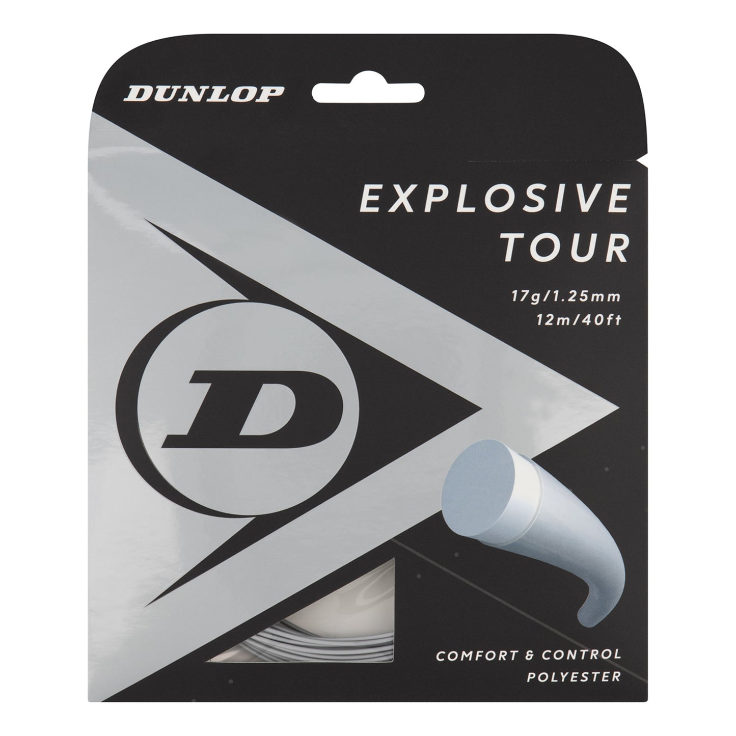 Dunlop Explosive Tour Set Di Corde 12m-Argento Dunlop Explosive Tour Set Di Corde 12m-Argento