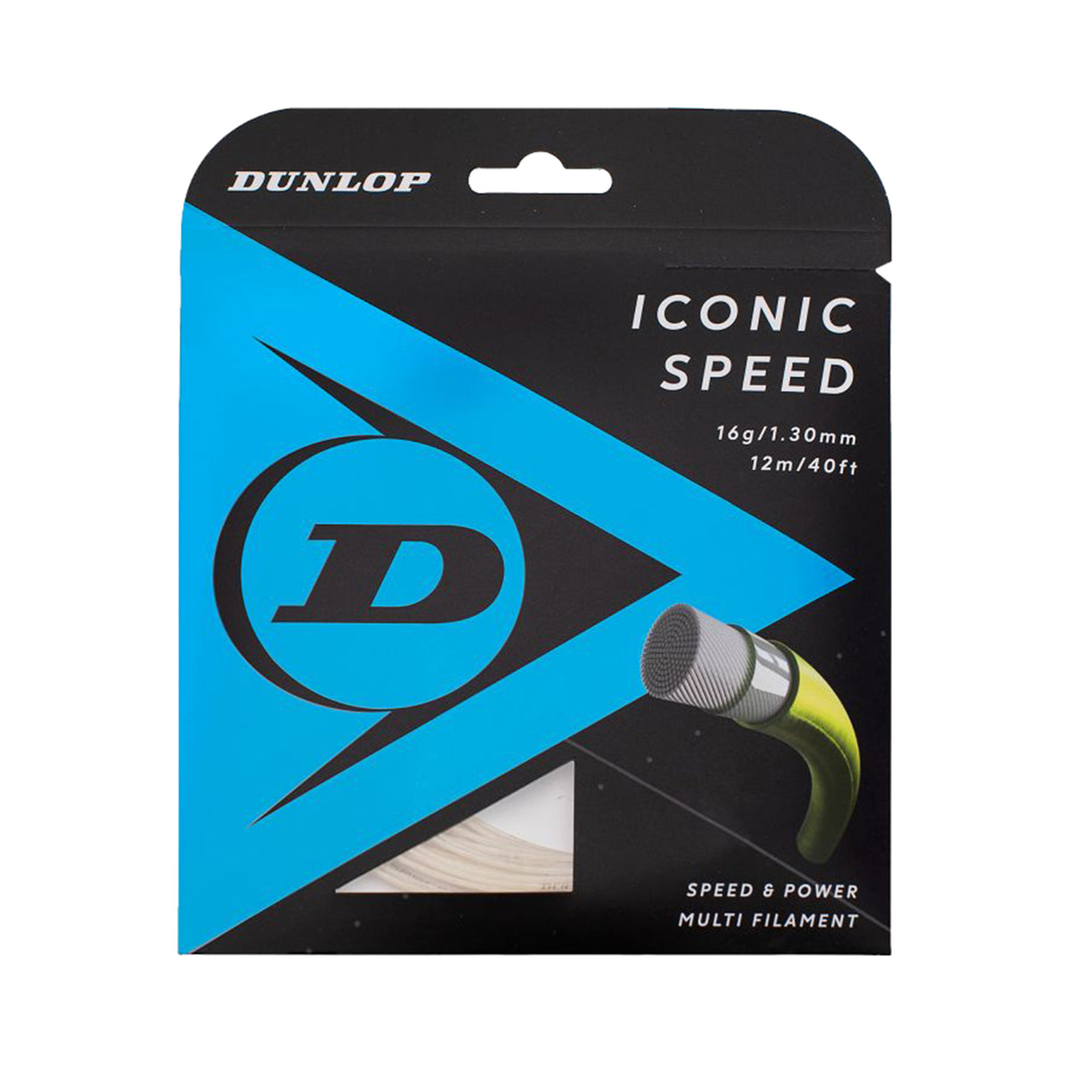 Dunlop Iconic Speed Set Di Corde 12m-Colori Naturali Dunlop Iconic Speed Set Di Corde 12m-Colori Naturali
