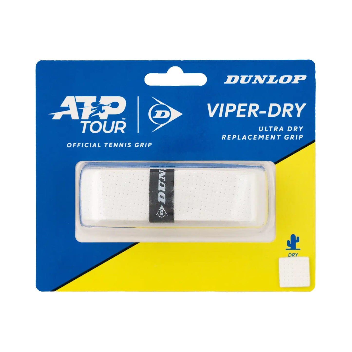 Dunlop ATP Viperdry Replacement Grip Confezione da 1 - bianco Dunlop ATP Viperdry Replacement Grip Confezione da 1 - bianco