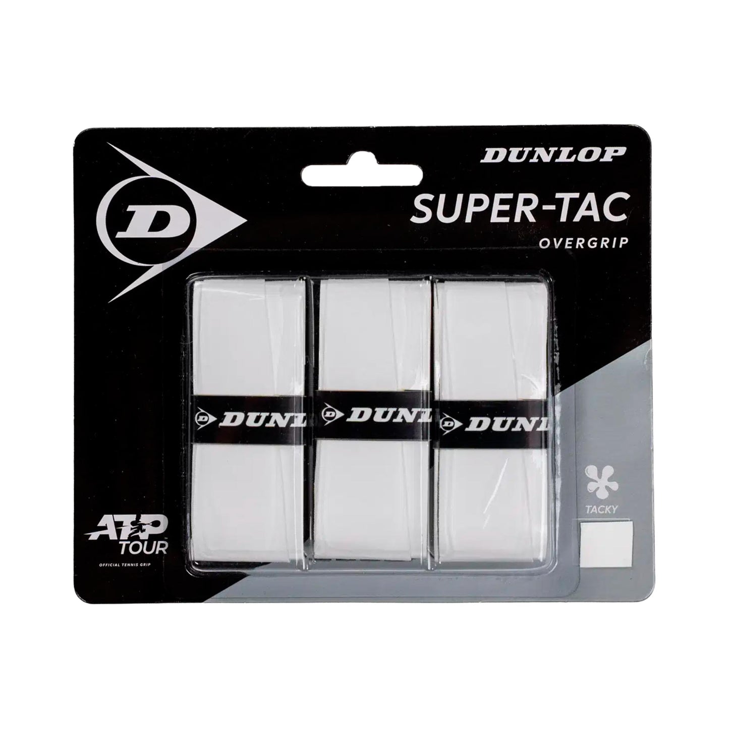 Dunlop Super Tac Confezione da 3 - bianco Dunlop Super Tac Confezione da 3 - bianco