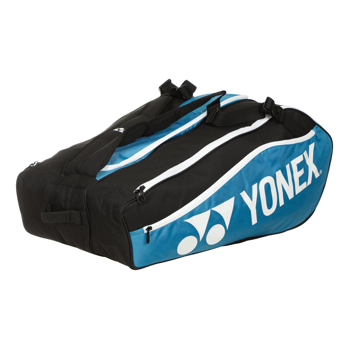 Yonex Pro Club Line Racket Bag Borsa Per Racchetta Da 12-Blu,Nero Yonex Pro Club Line Racket Bag Borsa Per Racchetta Da 12-Blu,Nero