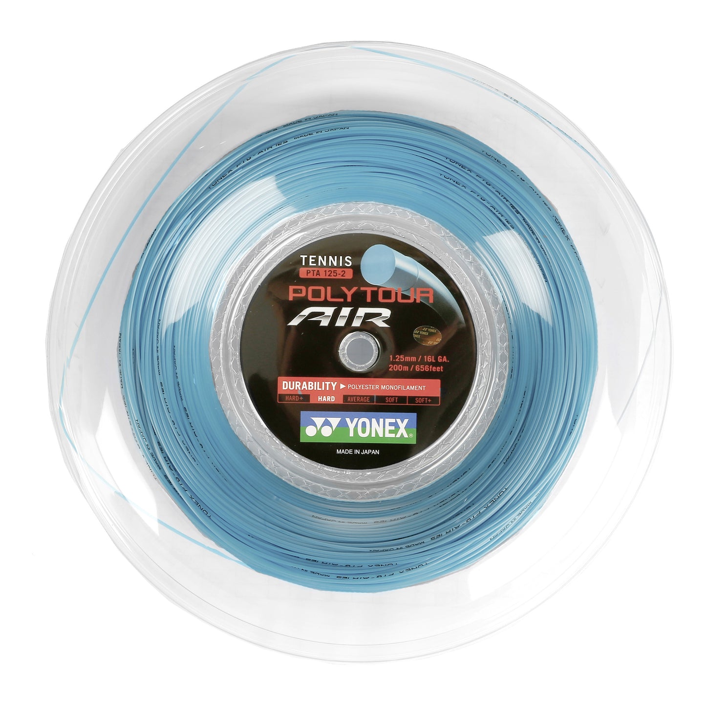 Yonex Poly Tour Air Rotolo di corde 200m - blu Yonex Poly Tour Air Rotolo di corde 200m - blu
