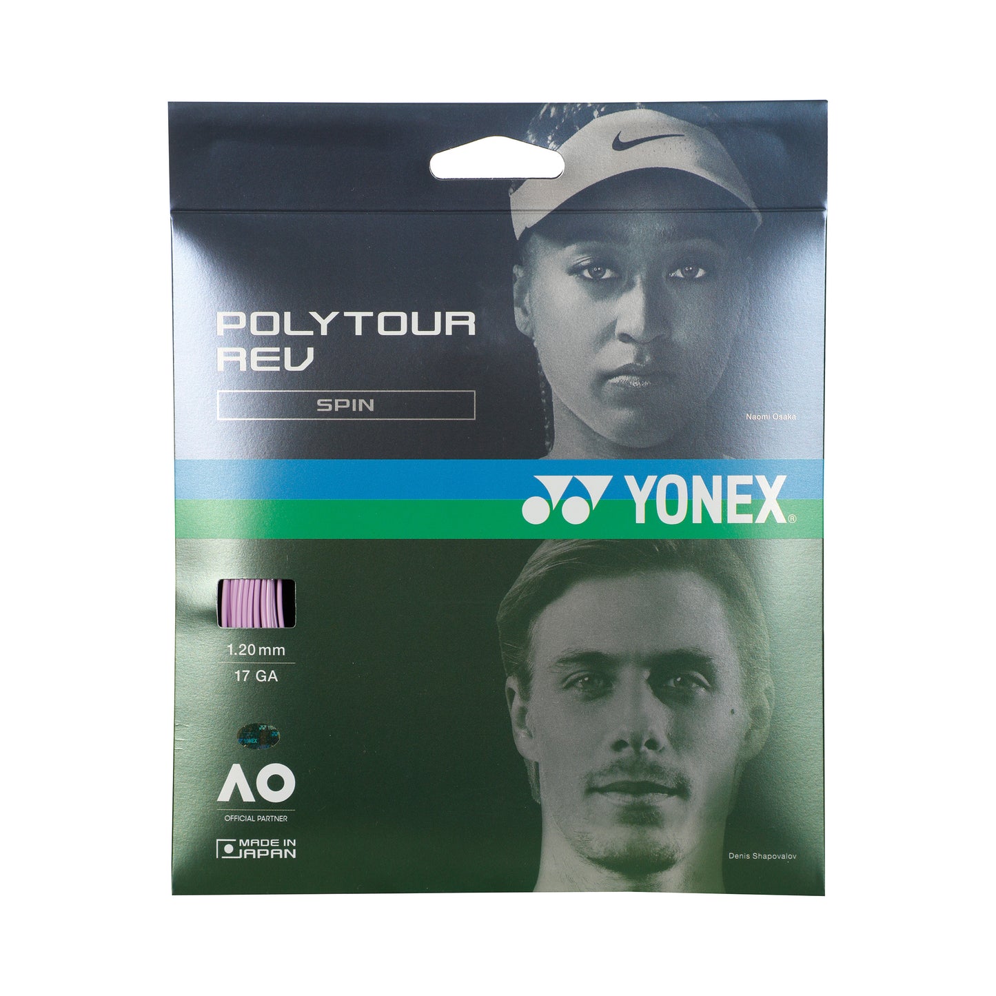 Yonex Poly Tour Rev Set Di Corde 12m-Viola Yonex Poly Tour Rev Set Di Corde 12m-Viola