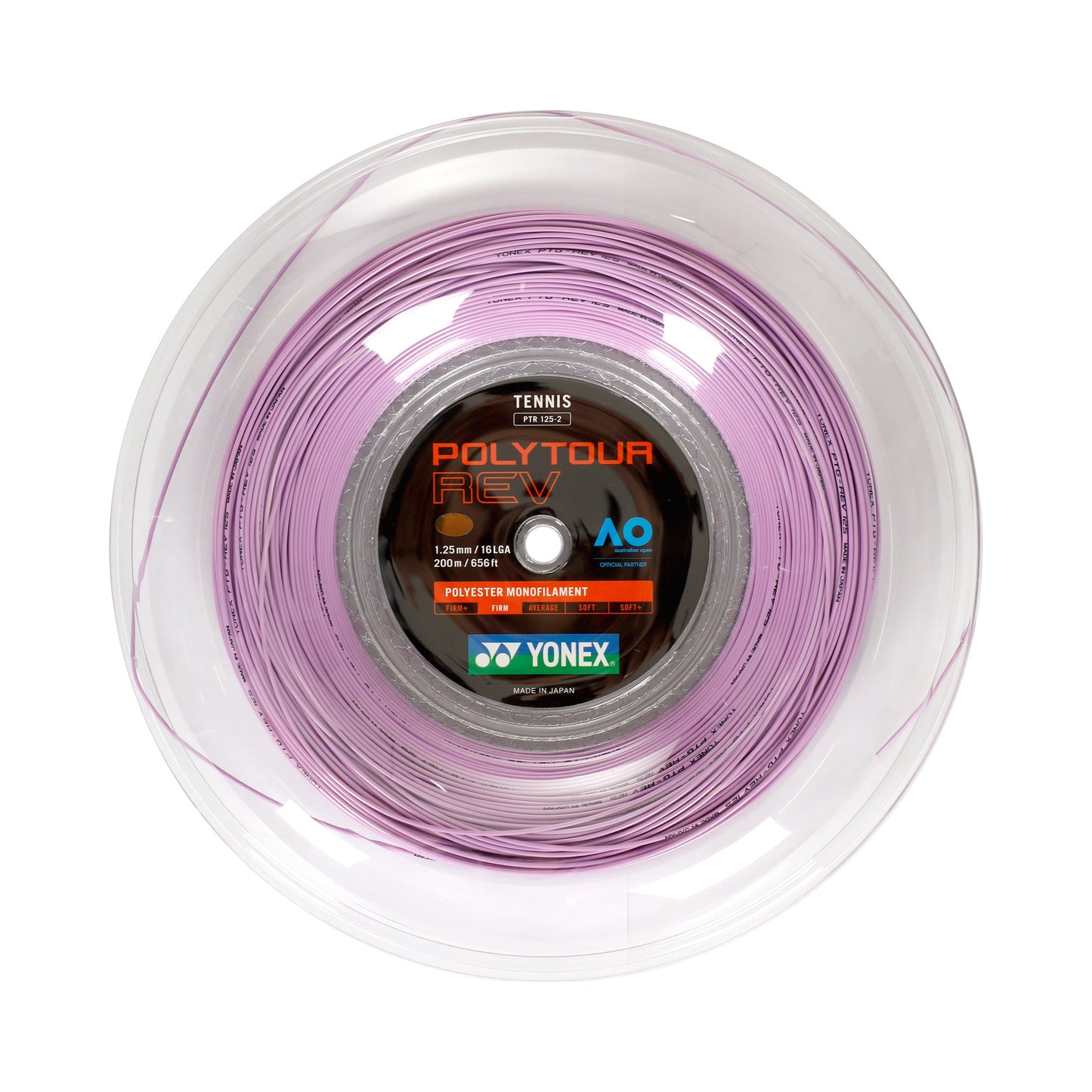 Yonex Poly Tour Rev Rotolo Di Corde 200m-Viola Yonex Poly Tour Rev Rotolo Di Corde 200m-Viola