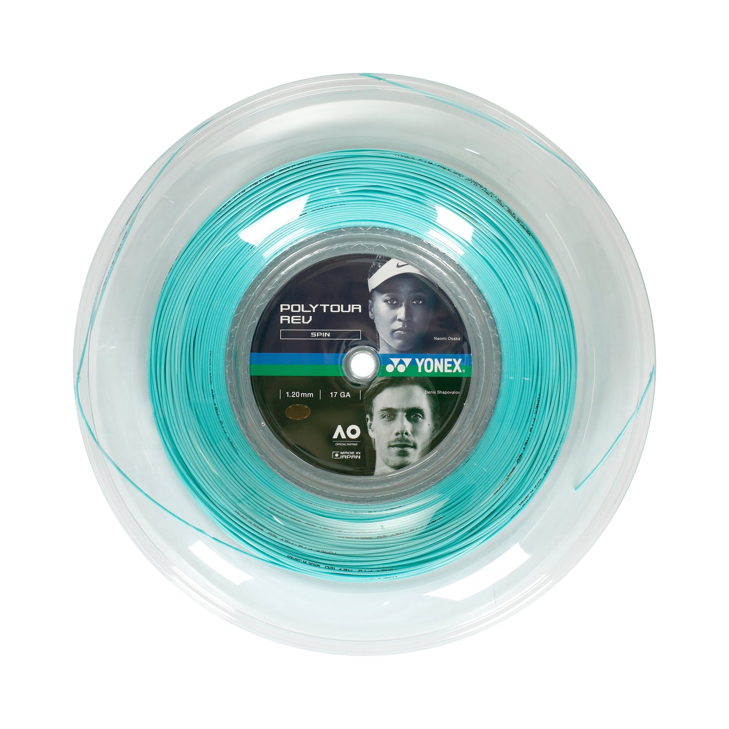 Yonex Poly Tour Rev Rotolo Di Corde 200m-Mint Yonex Poly Tour Rev Rotolo Di Corde 200m-Mint