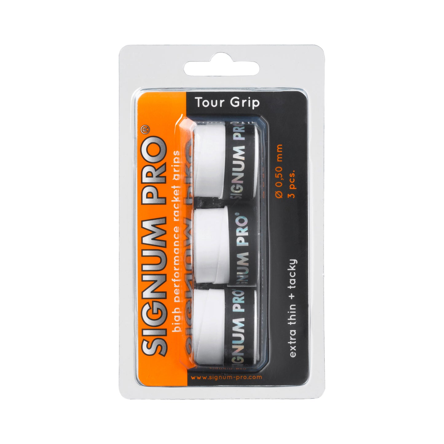 Signum Pro Tour Grip Confezione da 3 - bianco Signum Pro Tour Grip Confezione da 3 - bianco