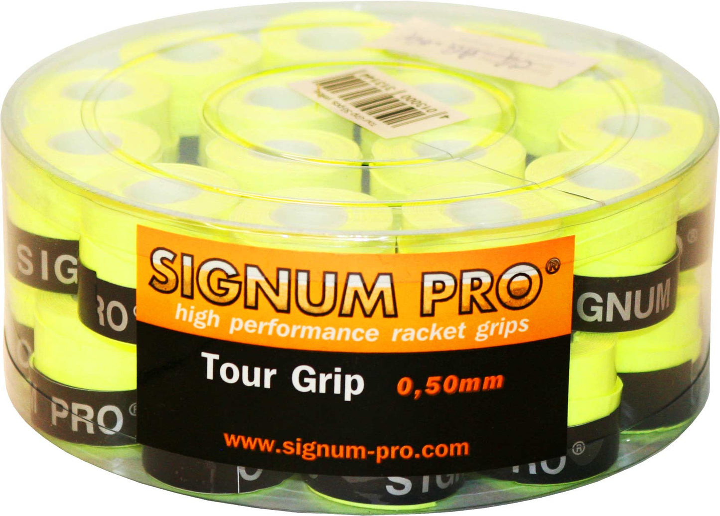 Signum Pro Tour Grip Confezione Da 30-Giallo Signum Pro Tour Grip Confezione Da 30-Giallo