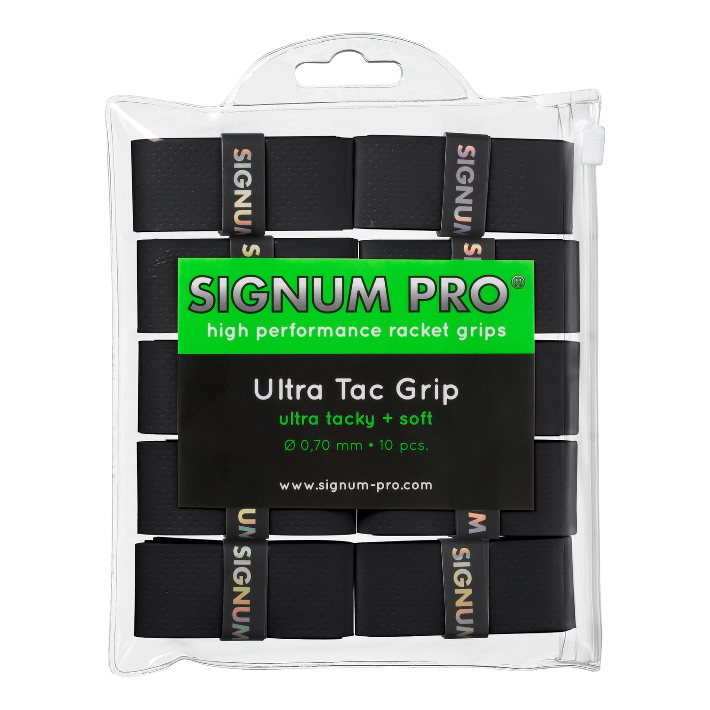 Signum Pro Ultra Tac Grip Confezione Da 10-Nero Signum Pro Ultra Tac Grip Confezione Da 10-Nero