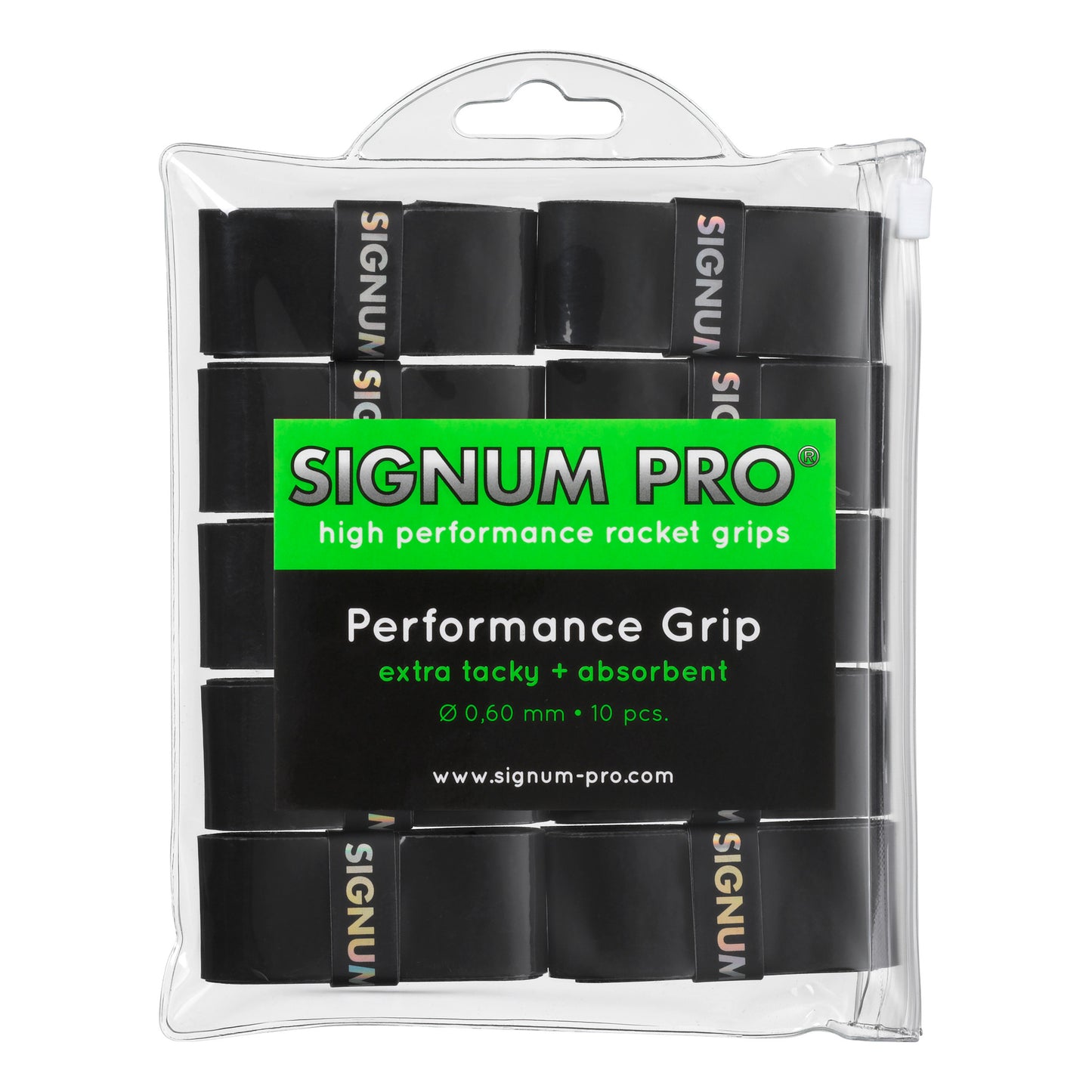 Signum Pro Performance Grip Confezione Da 10-Nero Signum Pro Performance Grip Confezione Da 10-Nero
