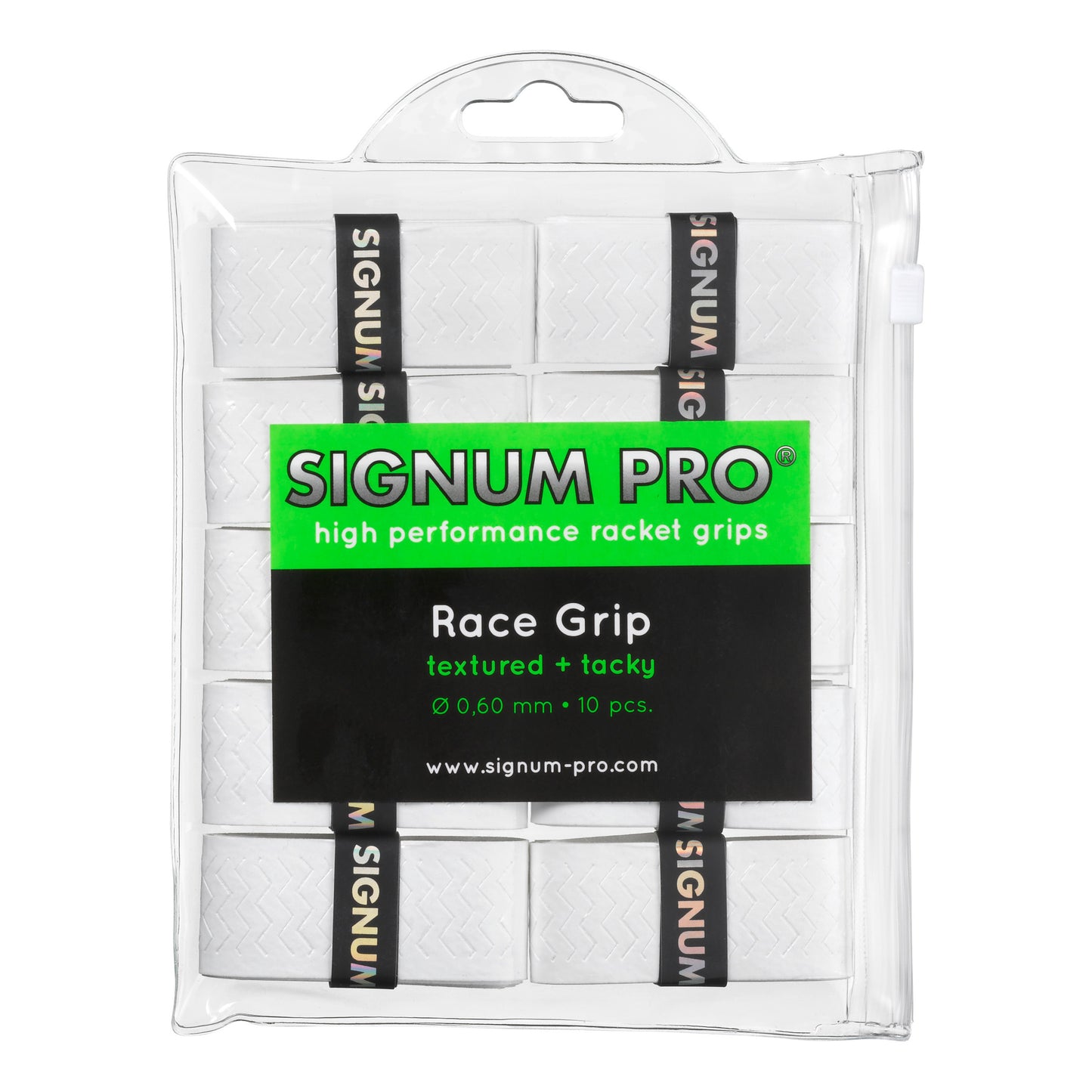 Signum Pro Race Grip Confezione Da 10-Bianco Signum Pro Race Grip Confezione Da 10-Bianco