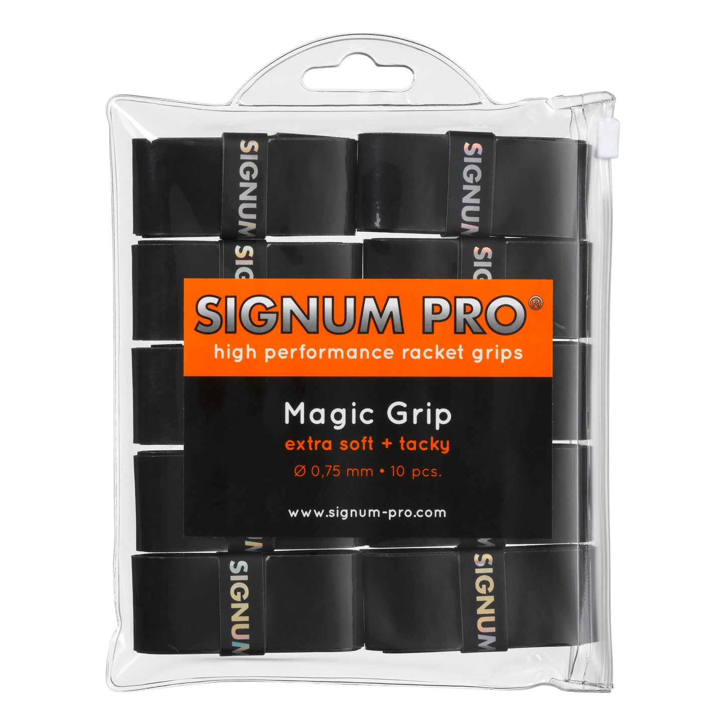 Signum Pro Magic Grip Confezione Da 10-Nero Signum Pro Magic Grip Confezione Da 10-Nero