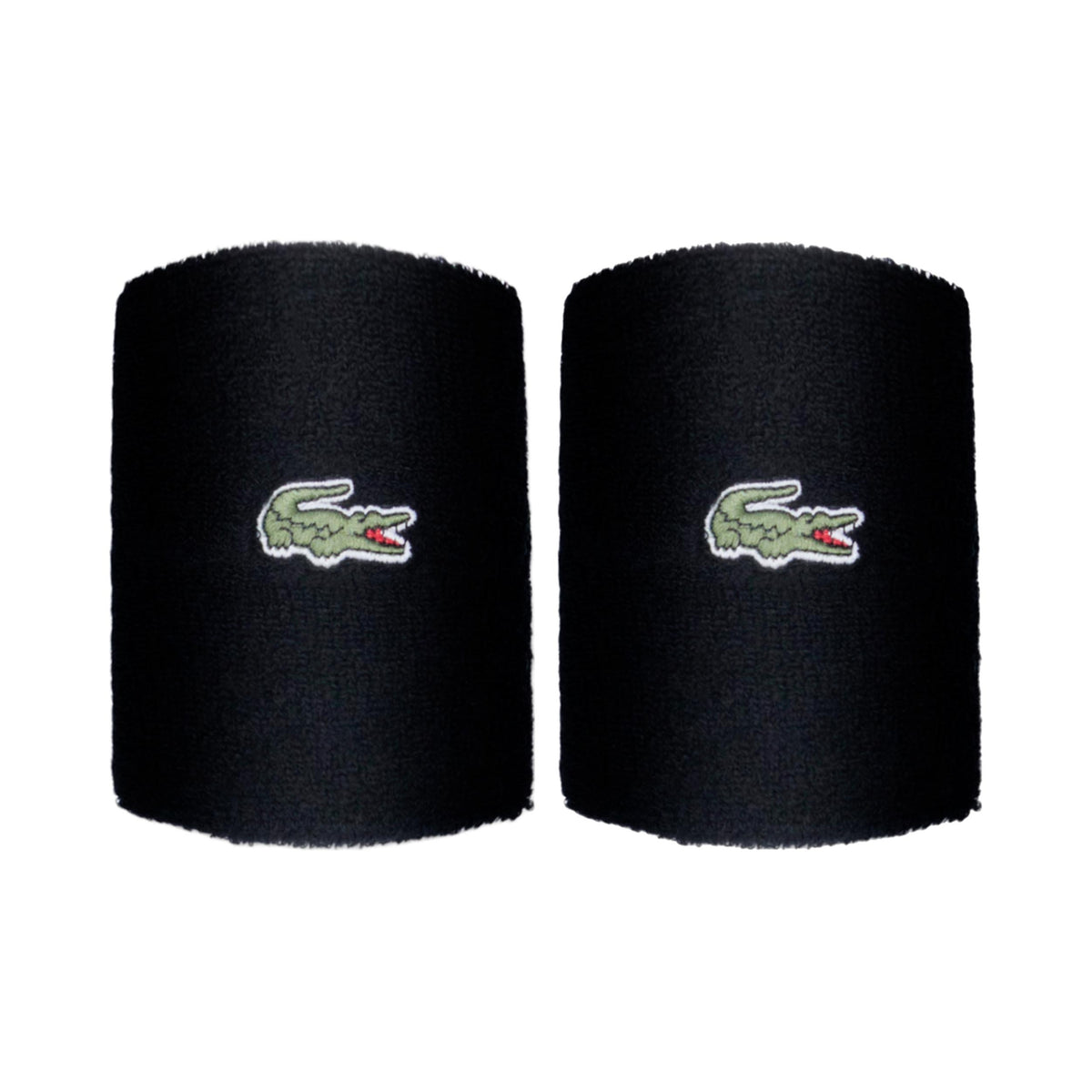 Lacoste Polsino anti sudore Confezione da 2 Unisex - nero, verde Lacoste Polsino anti sudore Confezione da 2 Unisex - nero, verde