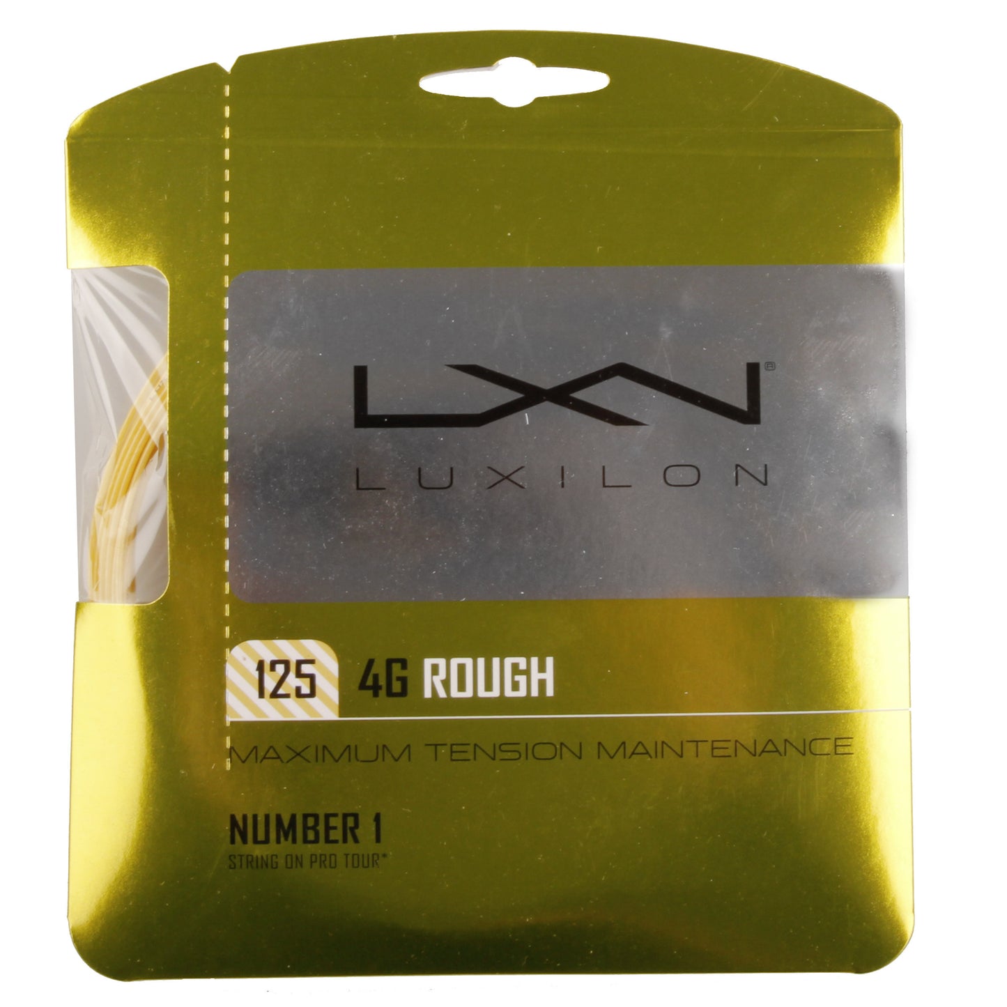 Luxilon 4G Rough Set Di Corde 12,2m-Oro Luxilon 4G Rough Set Di Corde 12,2m-Oro