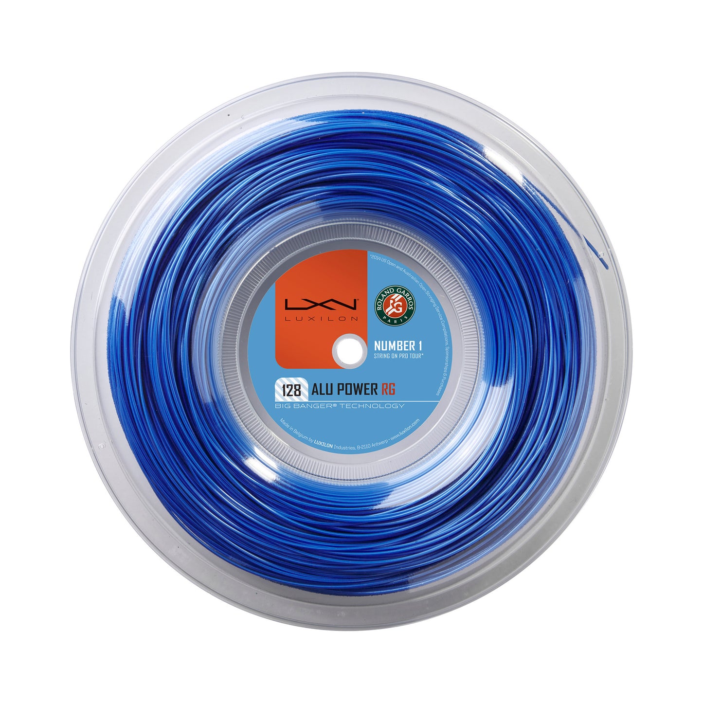 Luxilon Alu Power Roland Garros Rotolo Di Corde 12,2m-Blu Luxilon Alu Power Roland Garros Rotolo Di Corde 12,2m-Blu