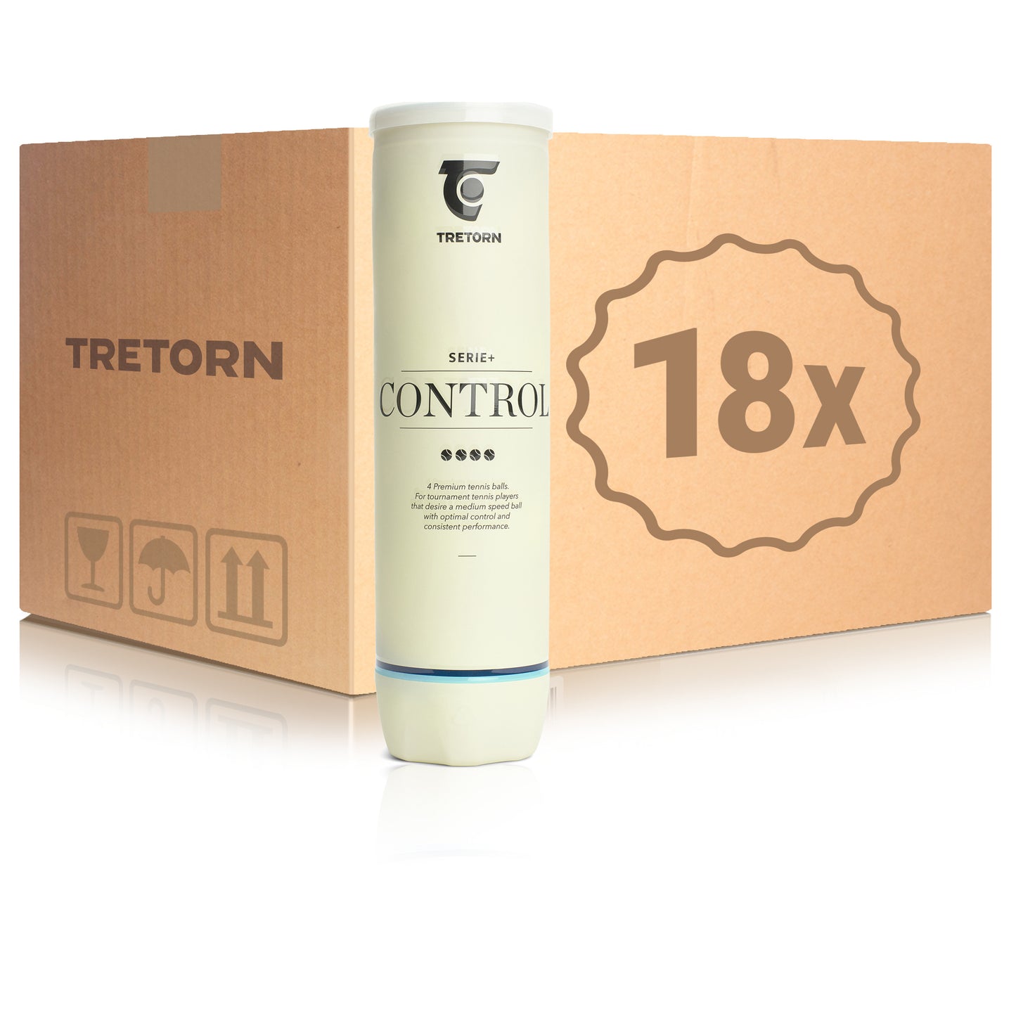 Tretorn 18 tubi da 4 Serie+Control Tretorn 18 tubi da 4 Serie+Control