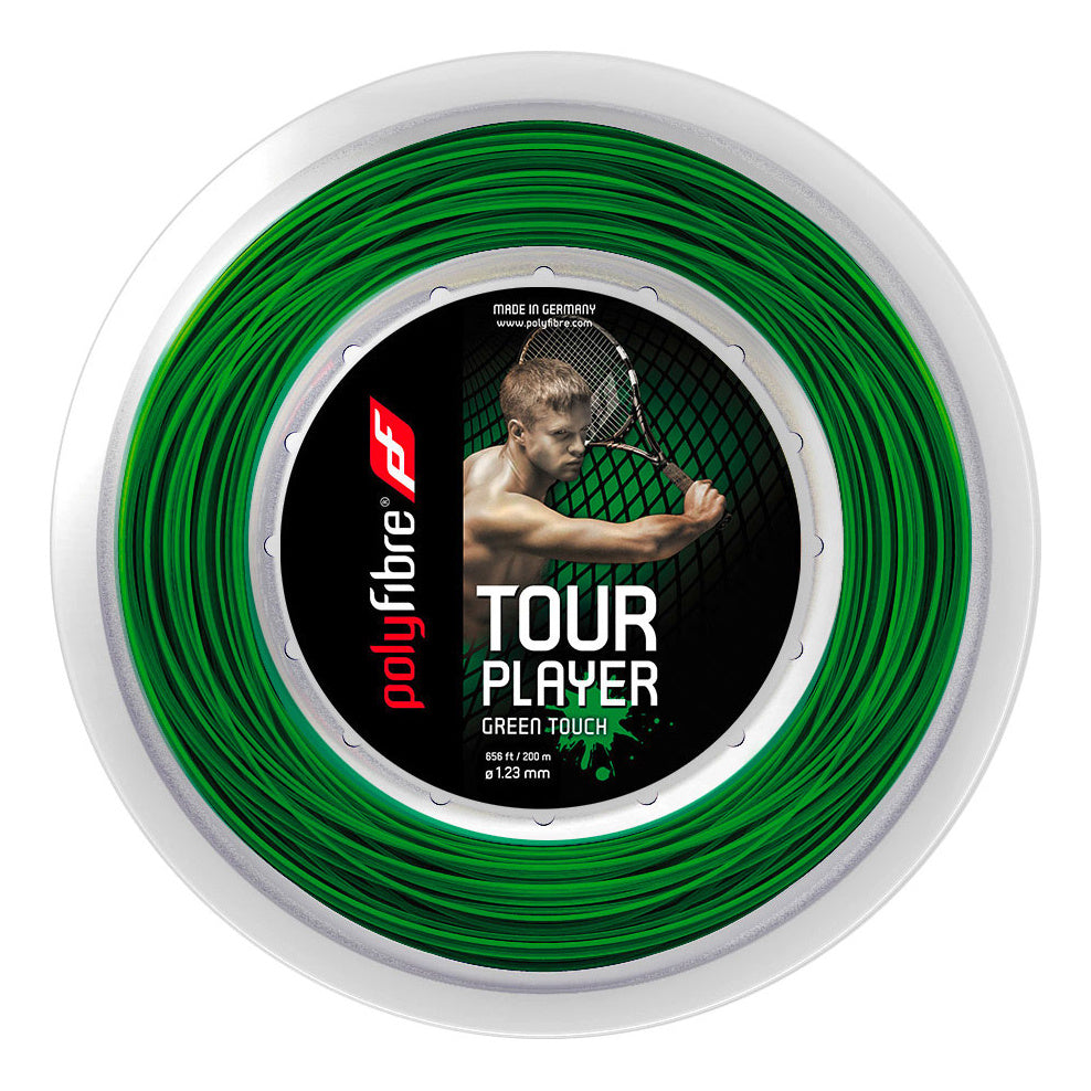 Polyfibre Tour Player Touch Rotolo Di Corde 200m-Verde Polyfibre Tour Player Touch Rotolo Di Corde 200m-Verde
