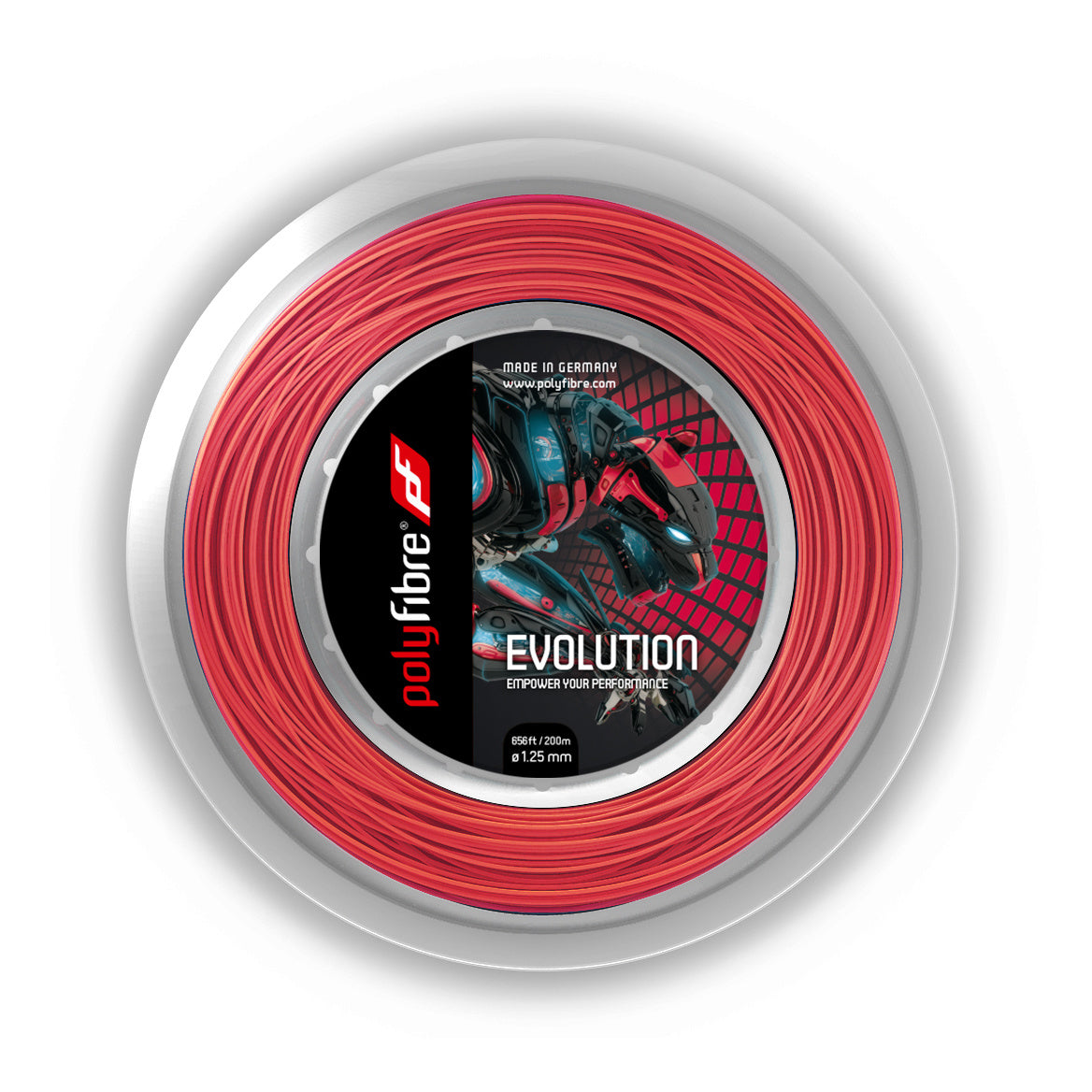 Polyfibre Evolution Rotolo Di Corde 200m-Rosso Polyfibre Evolution Rotolo Di Corde 200m-Rosso