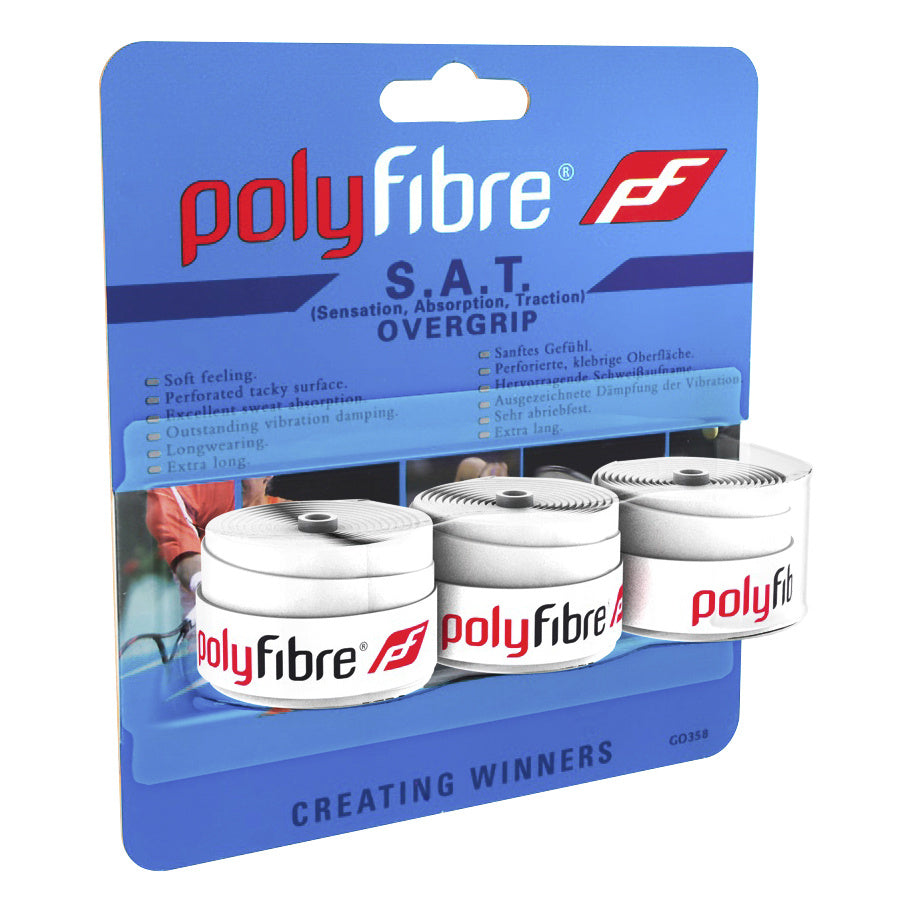 Polyfibre S.A.T. Confezione da 3 - bianco Polyfibre S.A.T. Confezione da 3 - bianco