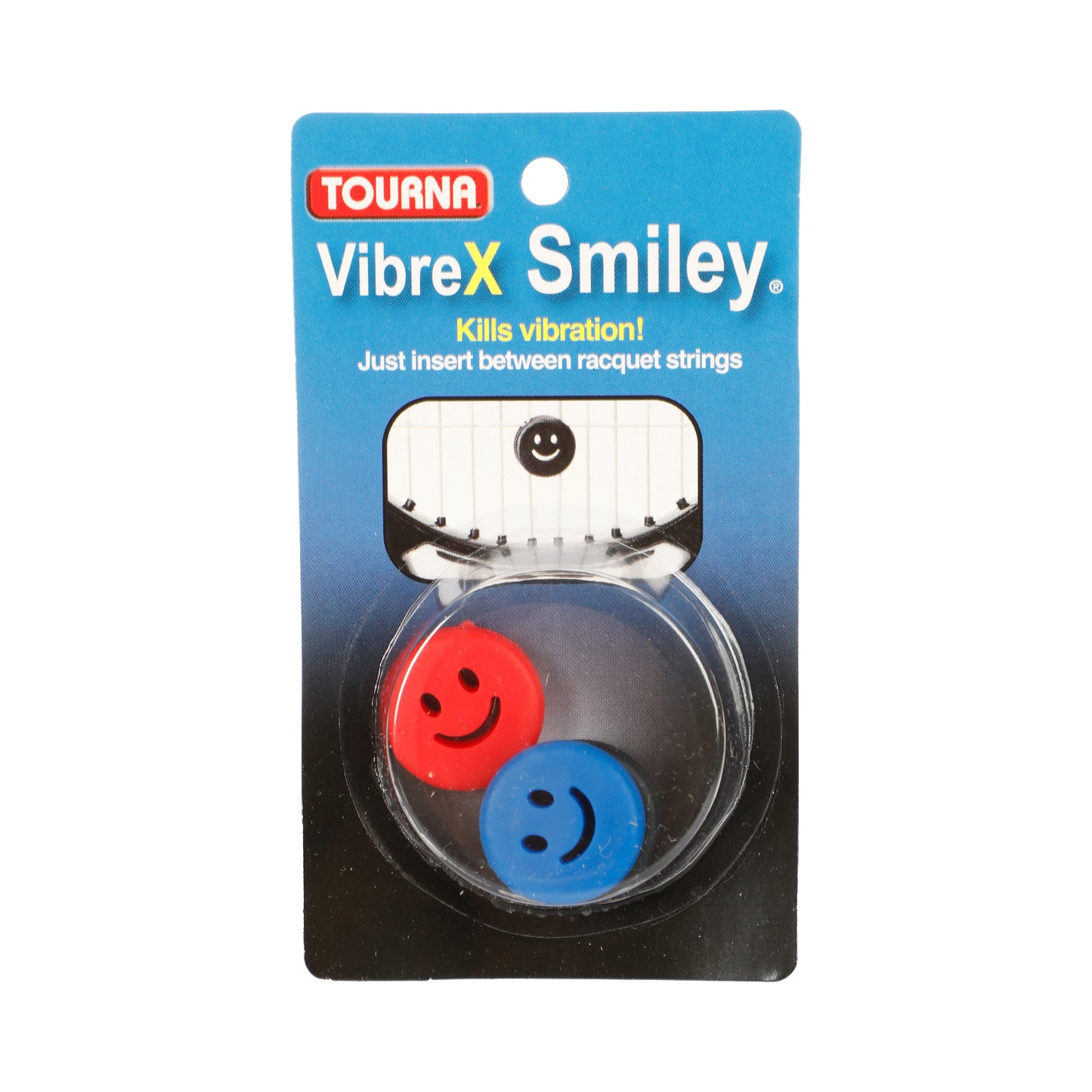 Tourna Vibrex Smile Antivibrazioni Confezione Da 3-Rosso,Nero Tourna Vibrex Smile Antivibrazioni Confezione Da 3-Rosso,Nero