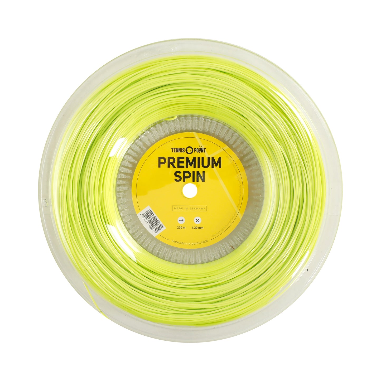 Tennis-Point Premium Spin Rotolo Di Corde 220m-Lime Tennis-Point Premium Spin Rotolo Di Corde 220m-Lime
