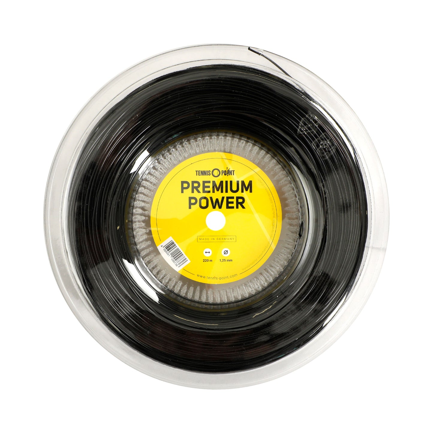 Tennis-Point Premium Power Rotolo Di Corde 220m-Nero Tennis-Point Premium Power Rotolo Di Corde 220m-Nero