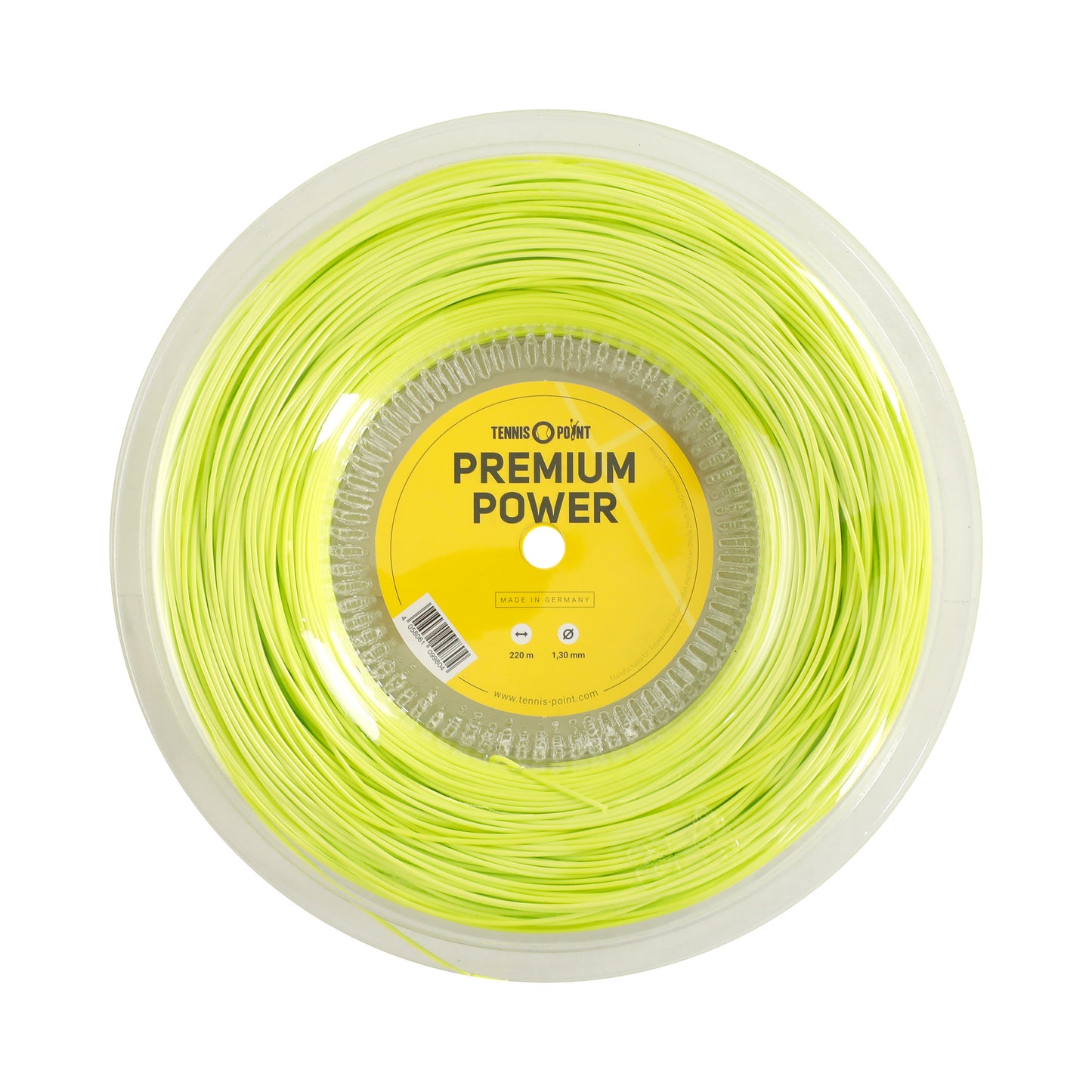 Tennis-Point Premium Power Rotolo Di Corde 220m-Lime Tennis-Point Premium Power Rotolo Di Corde 220m-Lime