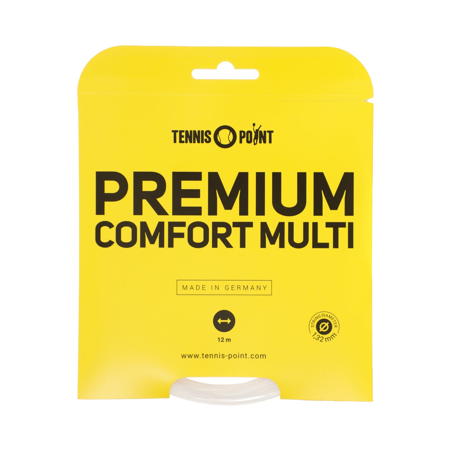 Tennis-Point Premium Comfort Multi Set Di Corde 12m-Bianco Tennis-Point Premium Comfort Multi Set Di Corde 12m-Bianco