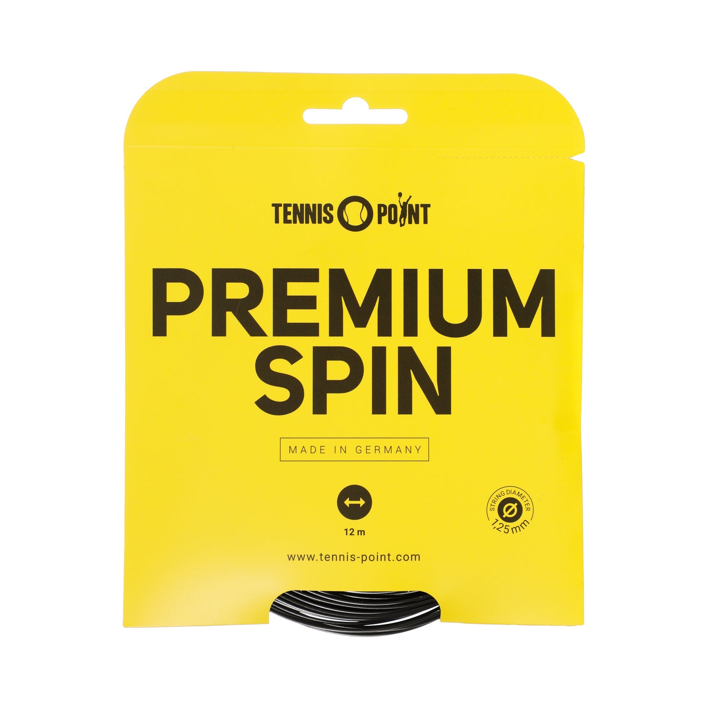 Tennis-Point Premium Spin Set Di Corde 12m-Nero Tennis-Point Premium Spin Set Di Corde 12m-Nero